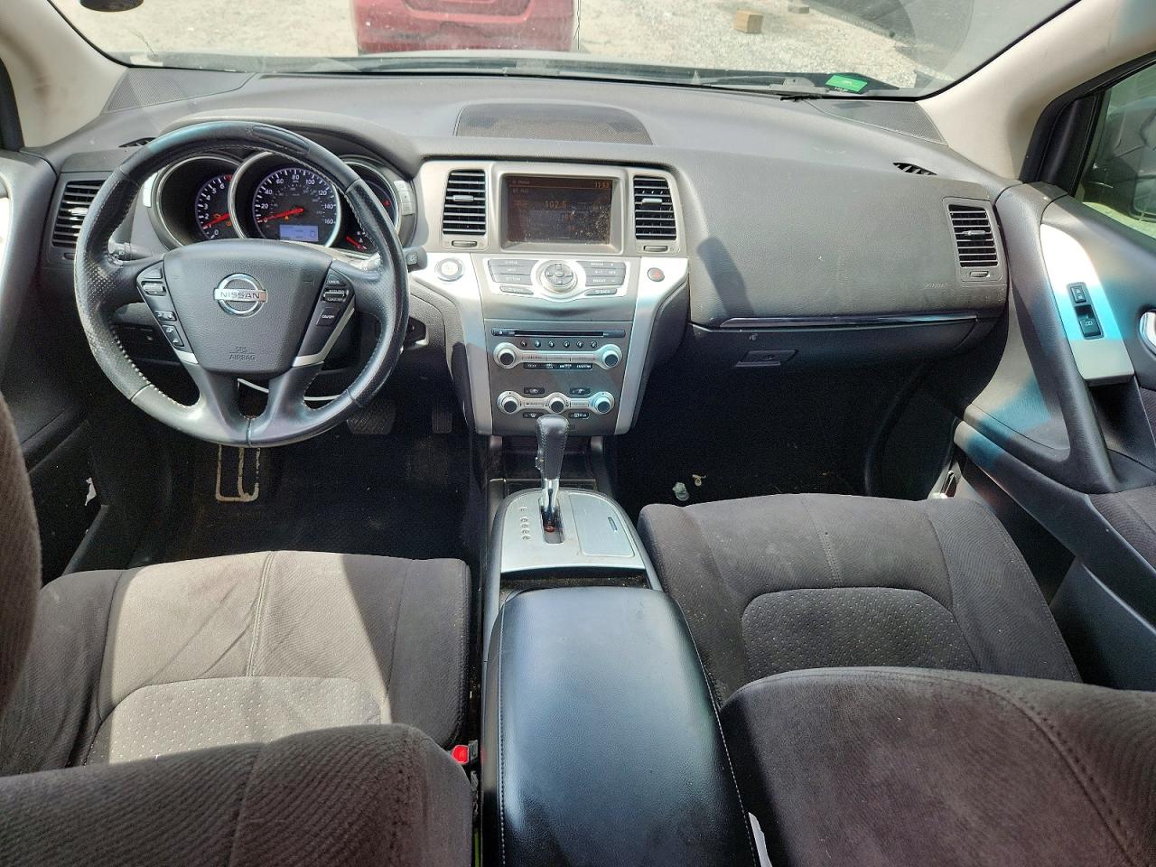 2012 Nissan Murano S Black vin: JN8AZ1MU0CW107617