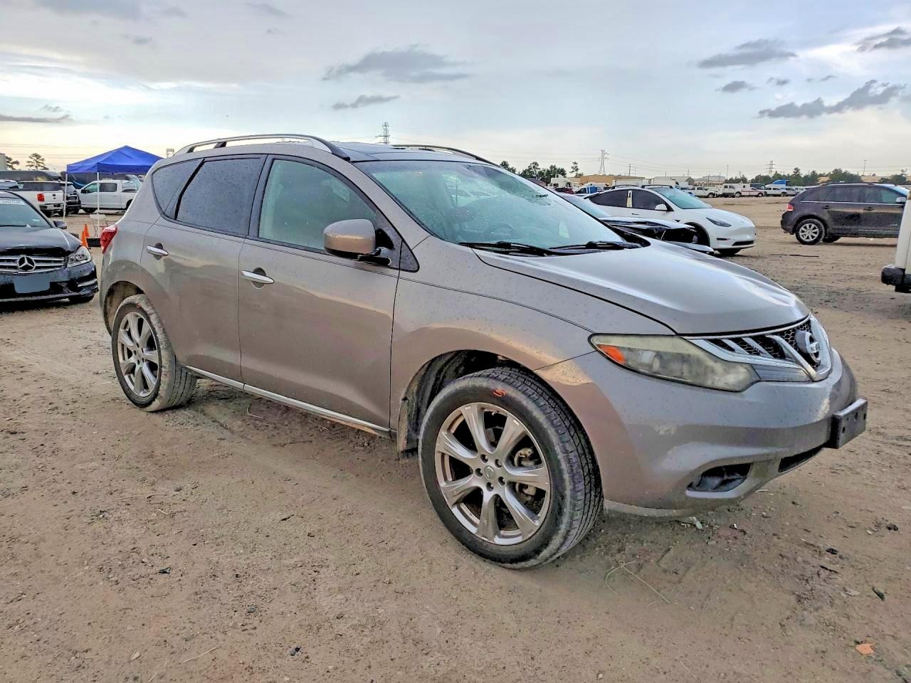 2012 Nissan Murano S Silver vin: JN8AZ1MU0CW108668