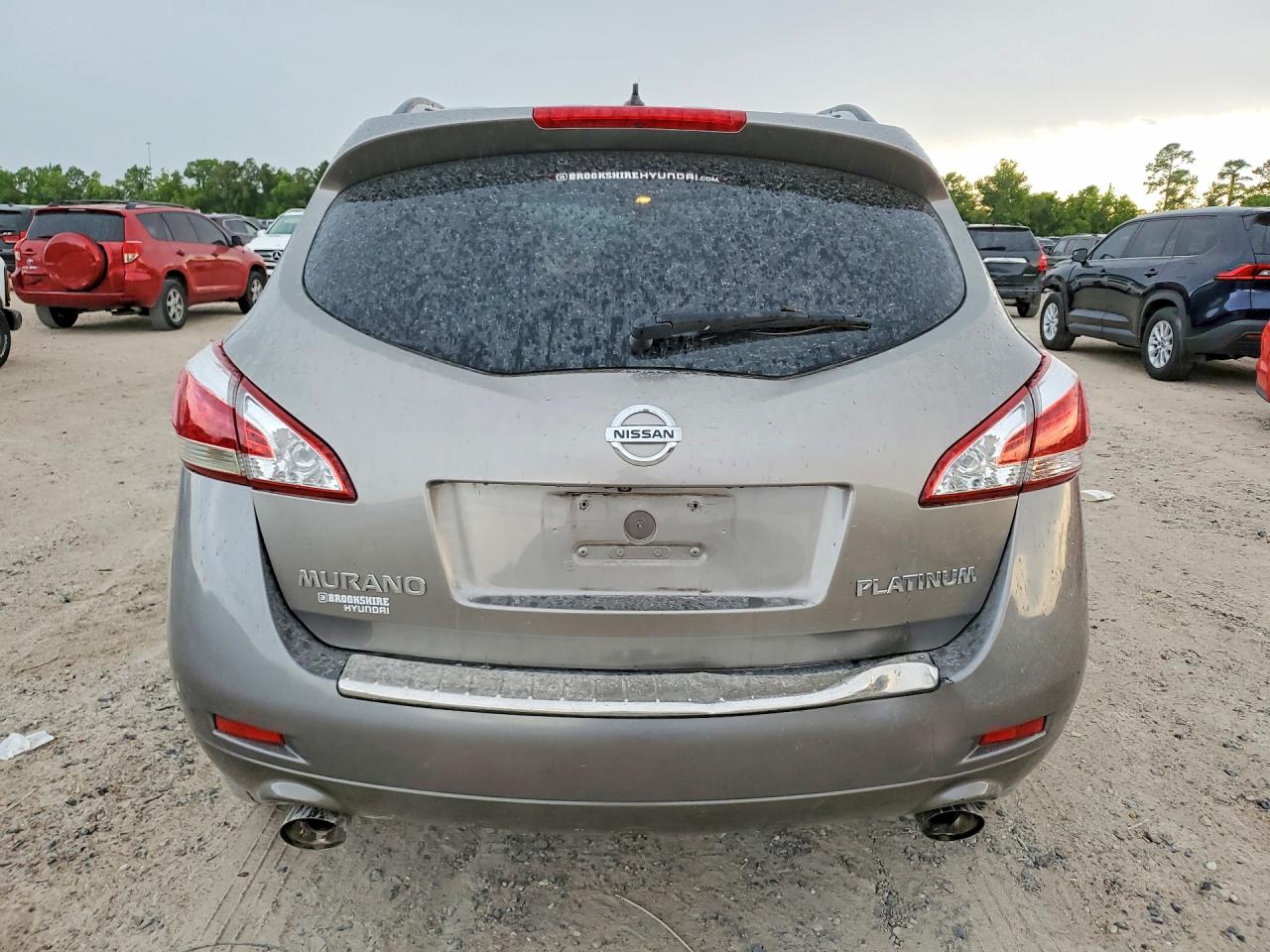 2012 Nissan Murano S Silver vin: JN8AZ1MU0CW108668