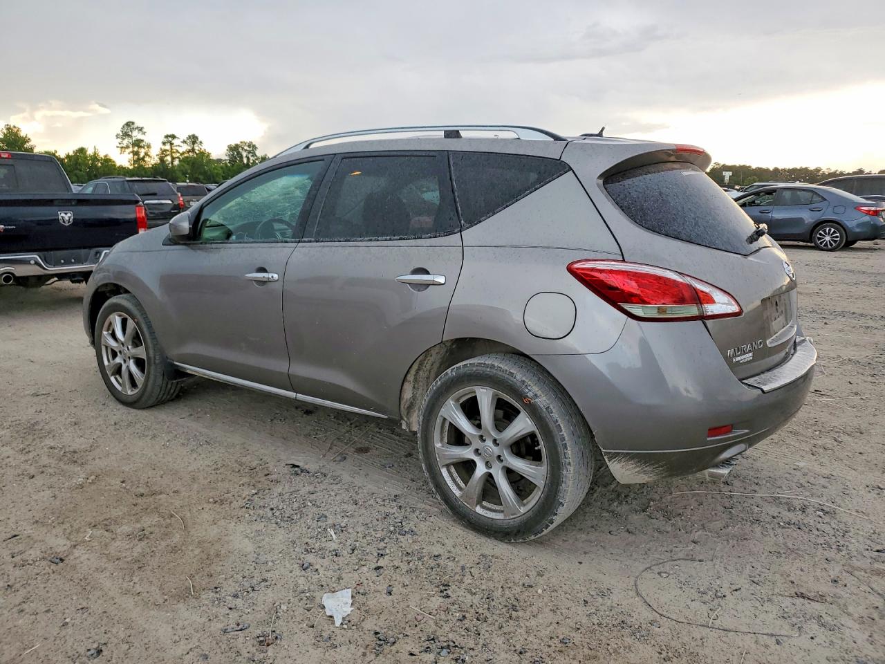 2012 Nissan Murano S Silver vin: JN8AZ1MU0CW108668