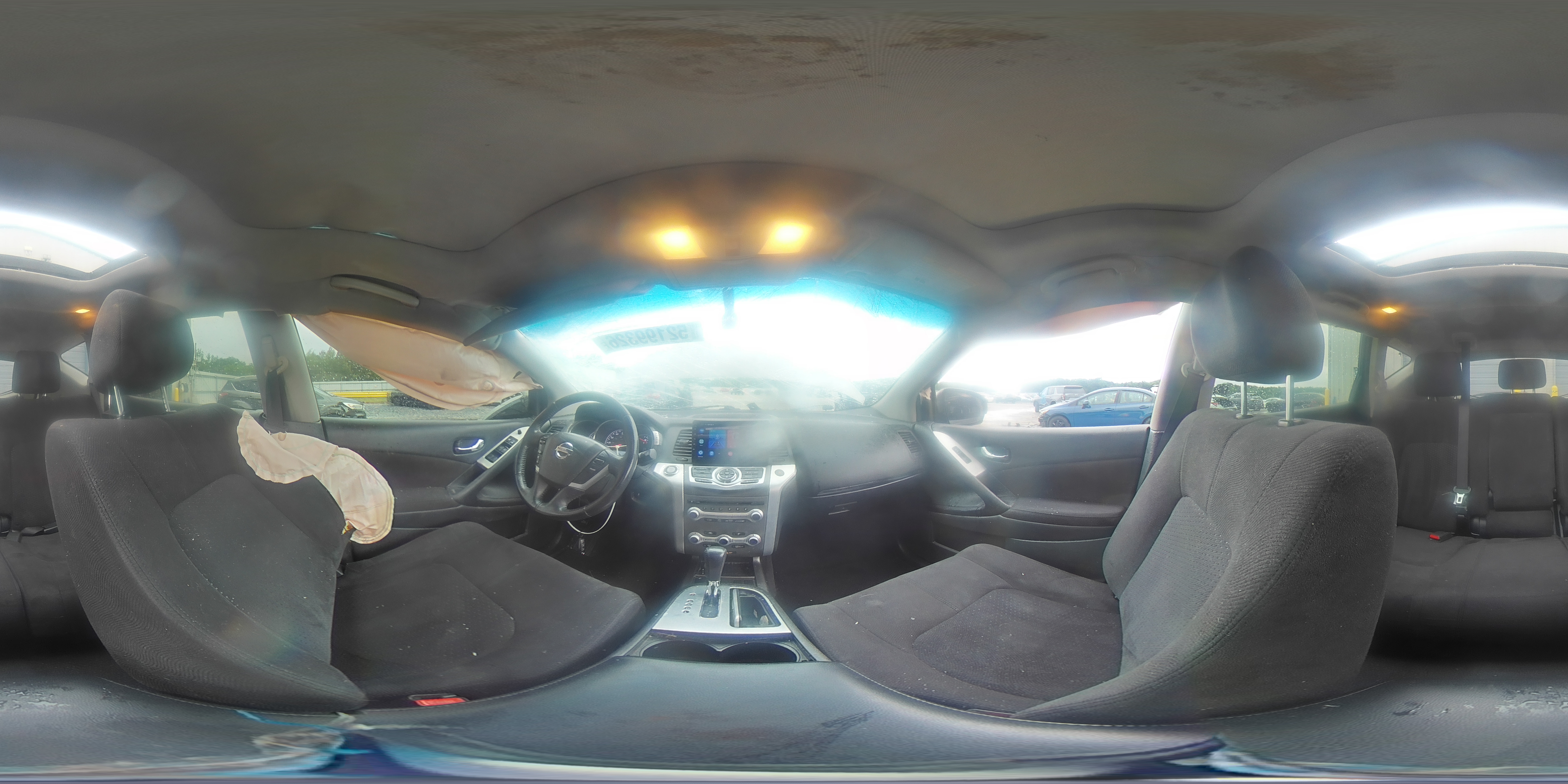 2012 Nissan Murano S/sl/le Silver vin: JN8AZ1MU0CW112039