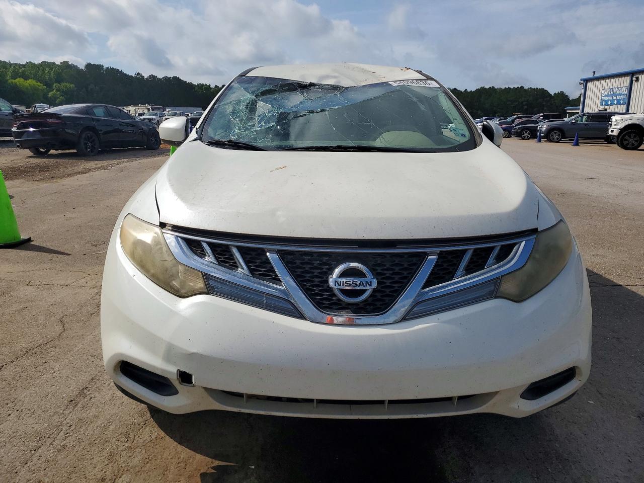 2012 Nissan Murano S White vin: JN8AZ1MU0CW113689