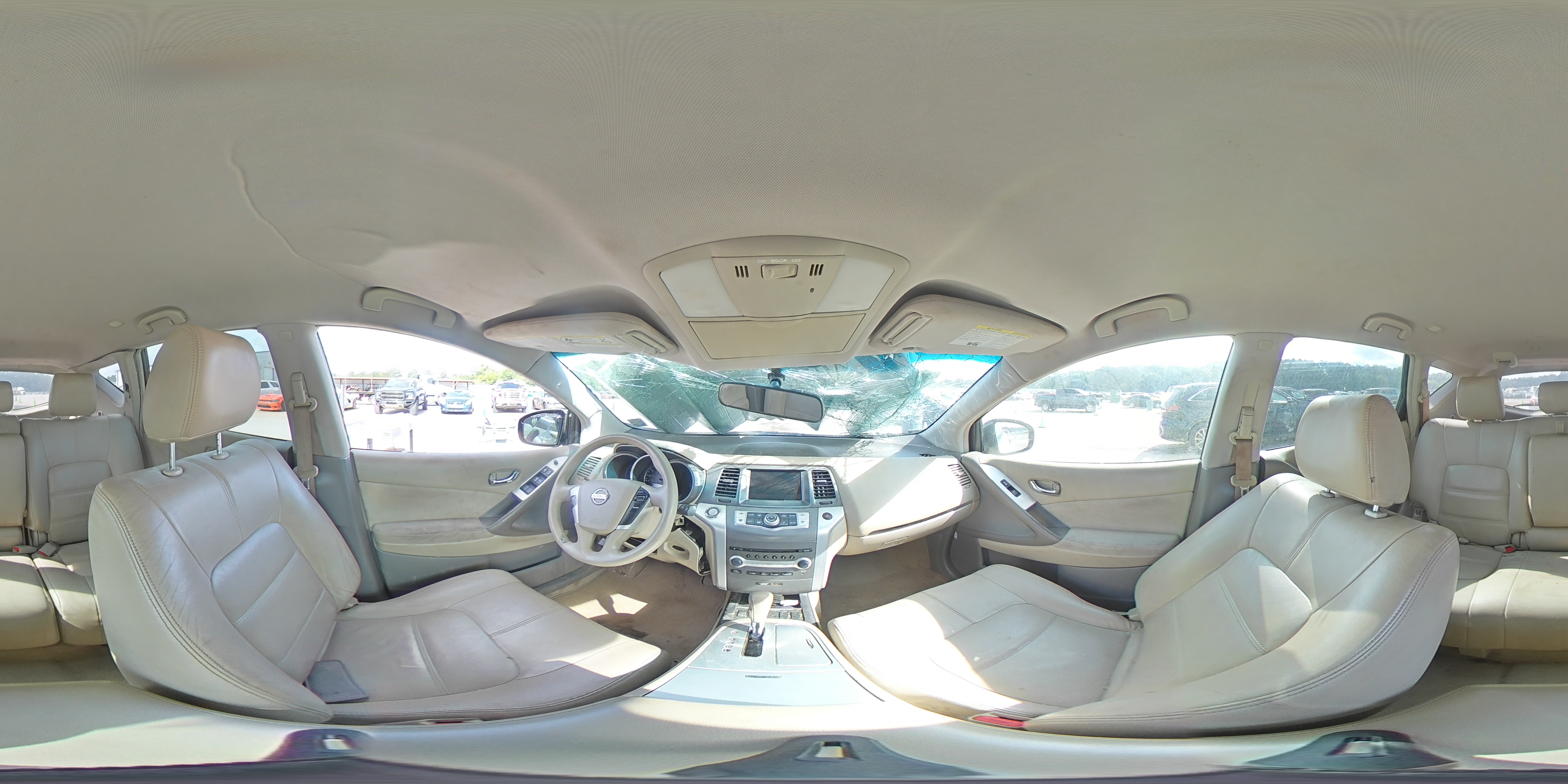 2012 Nissan Murano S White vin: JN8AZ1MU0CW113689