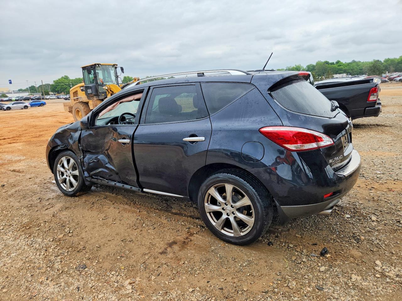 2012 Nissan Murano S Черный vin: JN8AZ1MU0CW114843