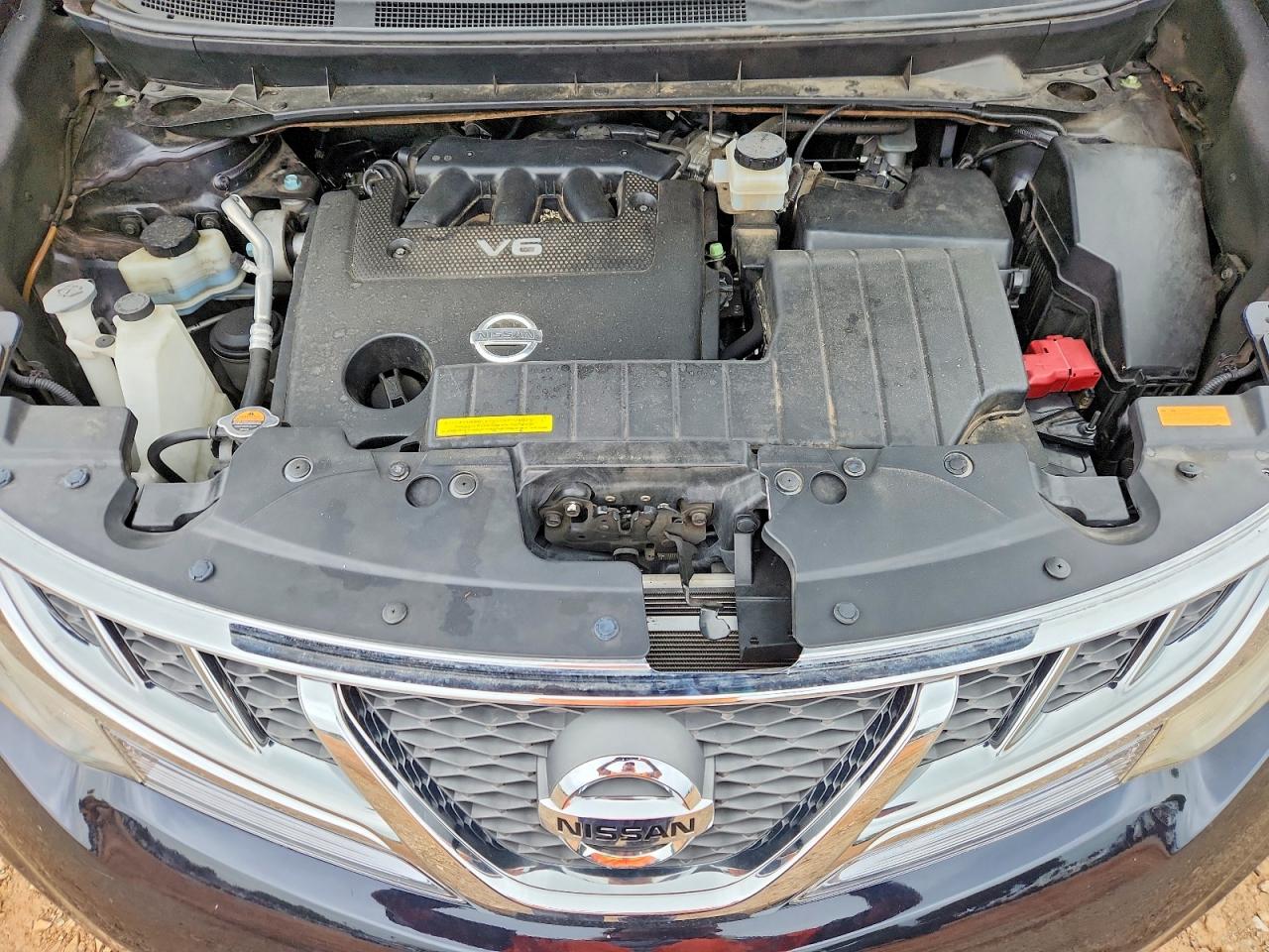 2012 Nissan Murano S Черный vin: JN8AZ1MU0CW114843