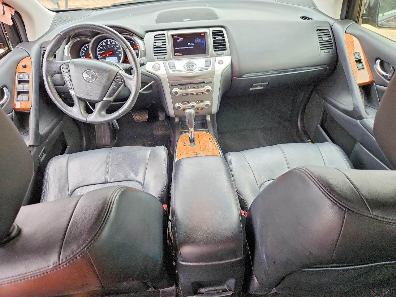 2012 Nissan Murano S Черный vin: JN8AZ1MU0CW114843