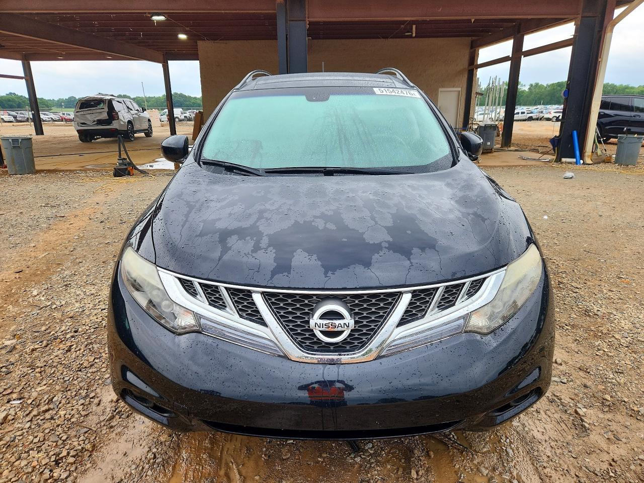 2012 Nissan Murano S Черный vin: JN8AZ1MU0CW114843