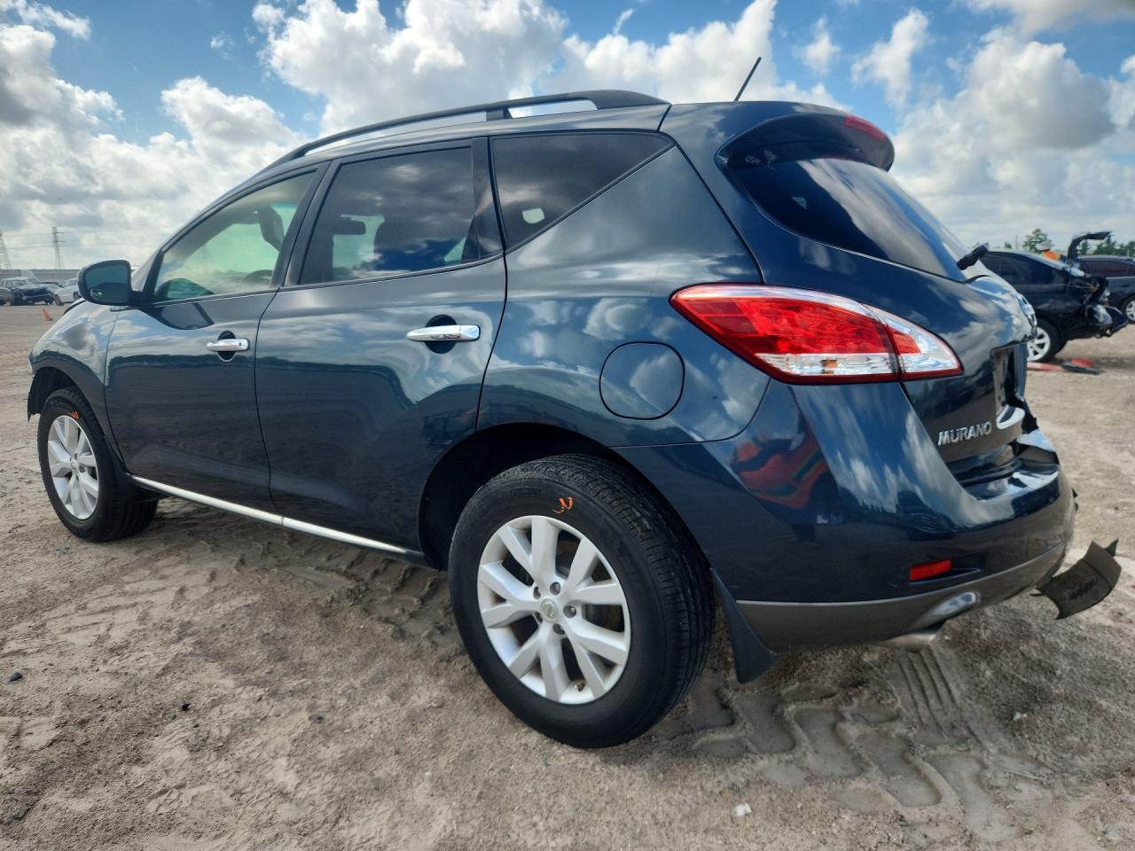 2012 Nissan Murano S Синий vin: JN8AZ1MU0CW118875