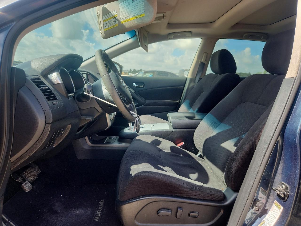 2012 Nissan Murano S Синий vin: JN8AZ1MU0CW118875