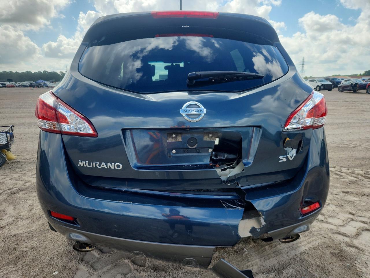 2012 Nissan Murano S Синий vin: JN8AZ1MU0CW118875
