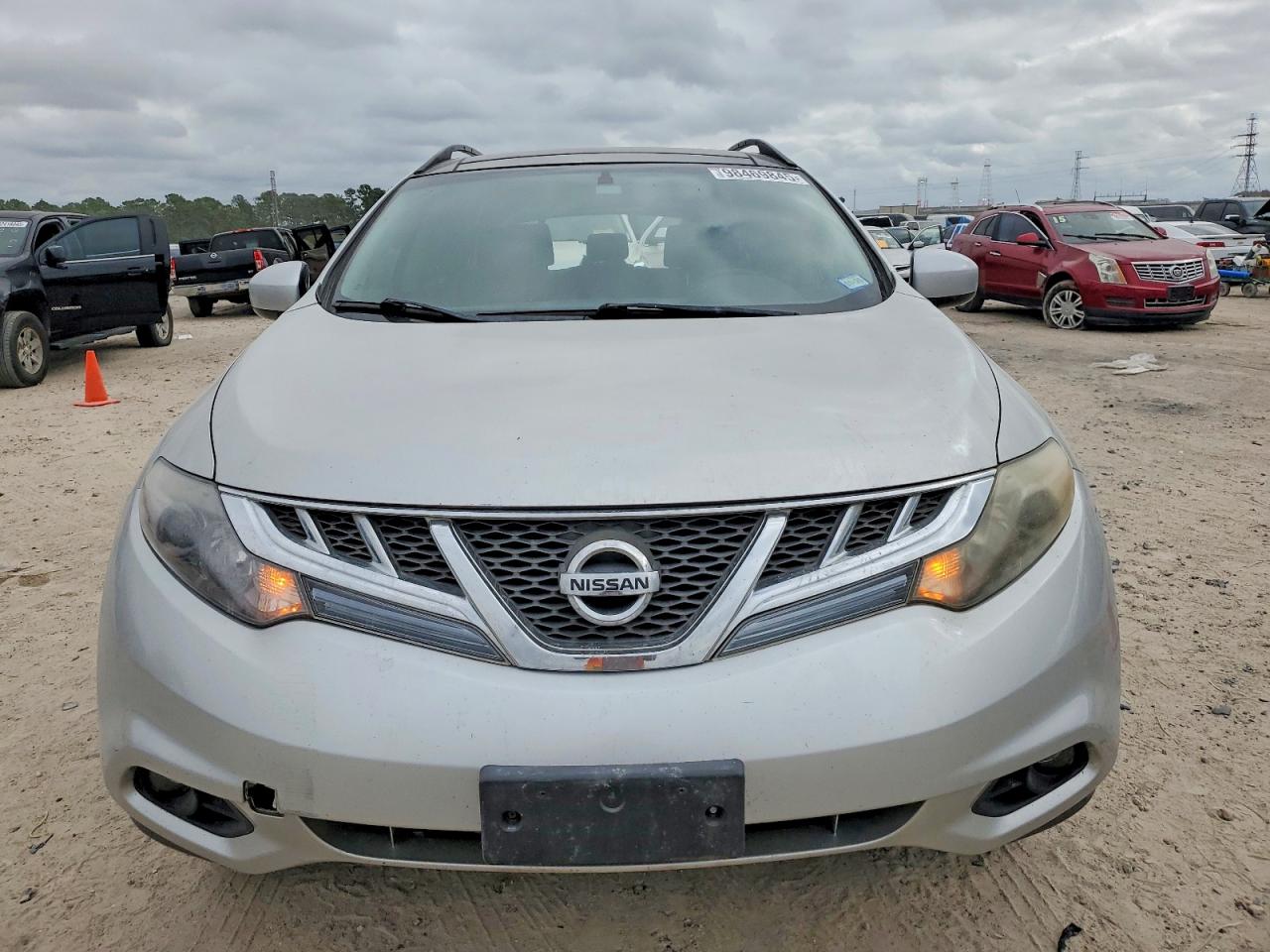 2012 Nissan Murano S Silver vin: JN8AZ1MU0CW119248