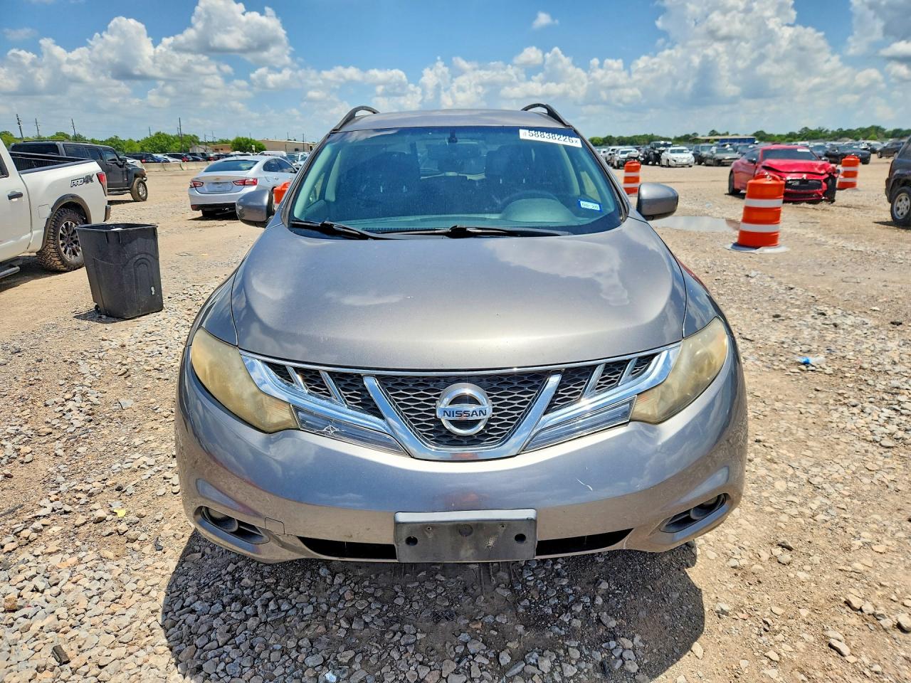 2013 Nissan Murano S Серый vin: JN8AZ1MU0DW202521