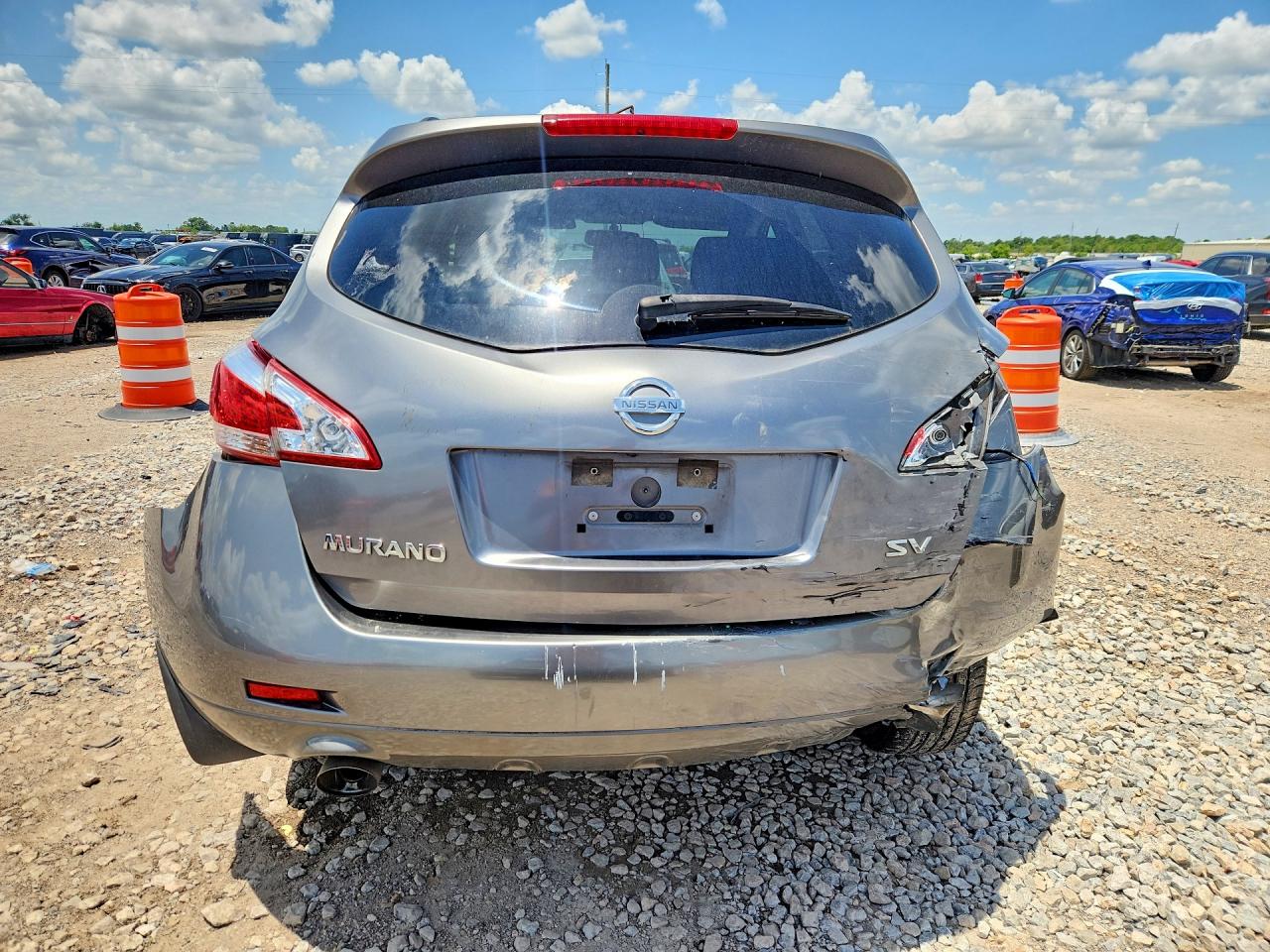2013 Nissan Murano S Серый vin: JN8AZ1MU0DW202521