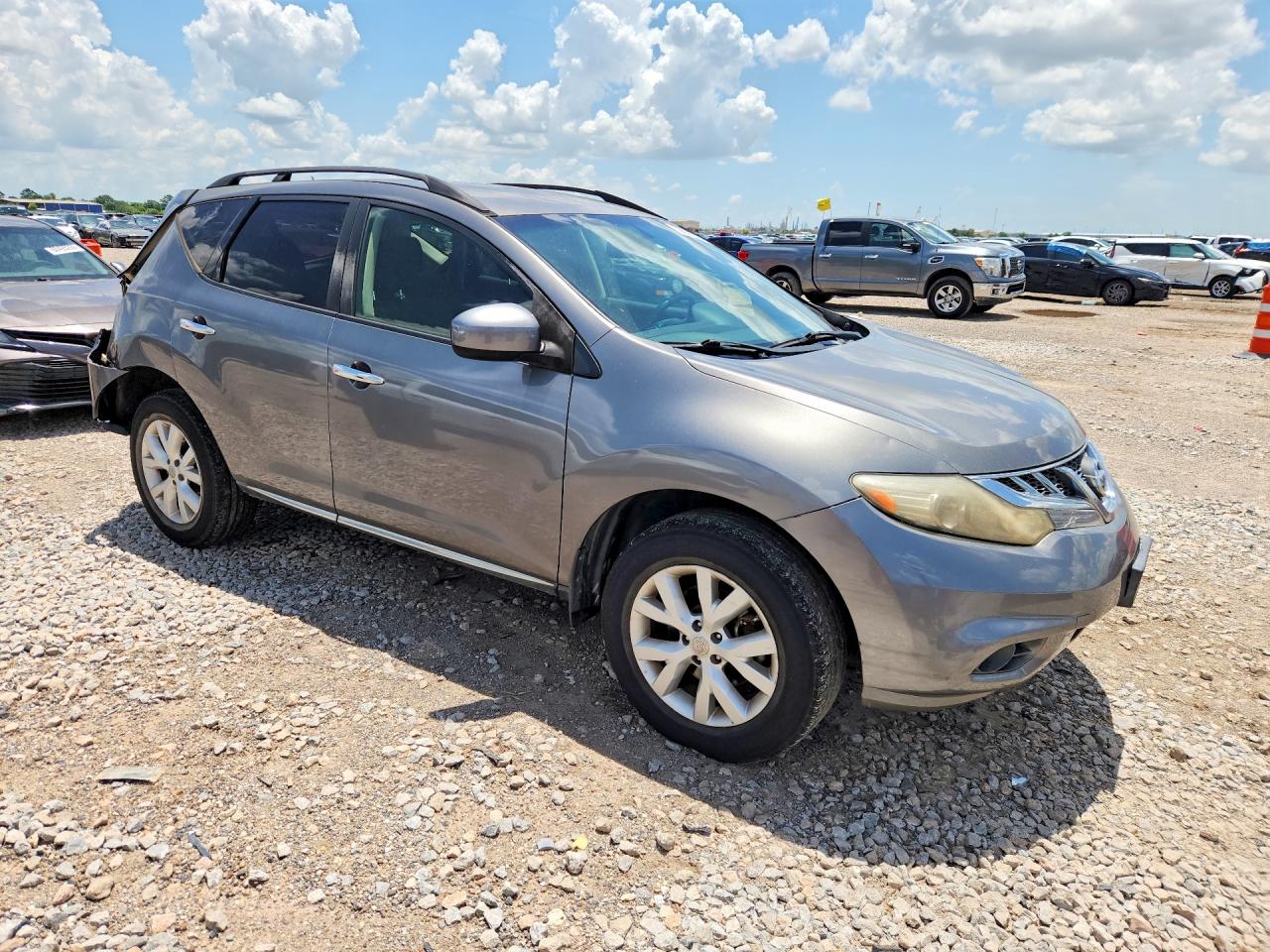 2013 Nissan Murano S Серый vin: JN8AZ1MU0DW202521