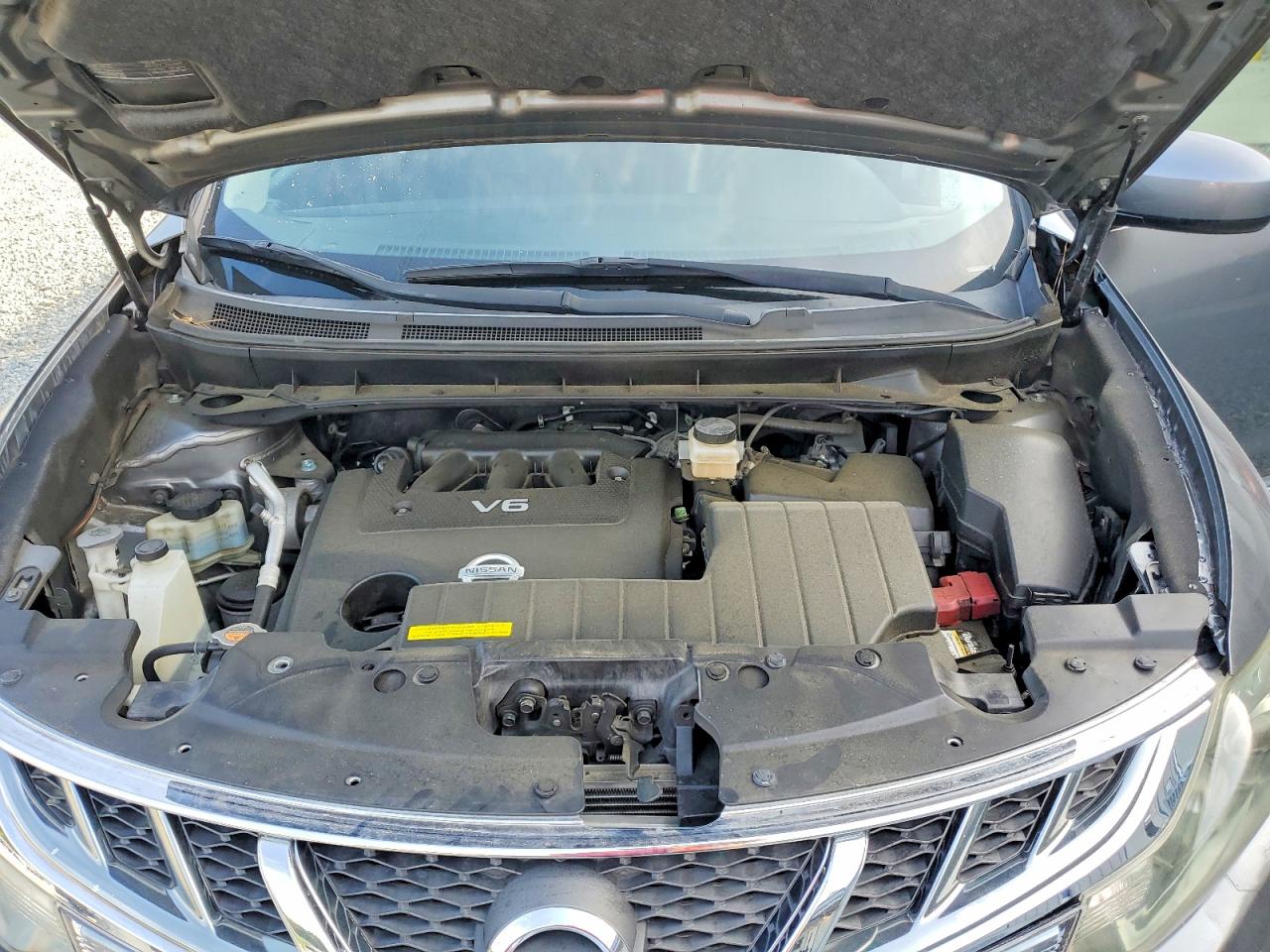 2013 Nissan Murano S Gray vin: JN8AZ1MU0DW206312