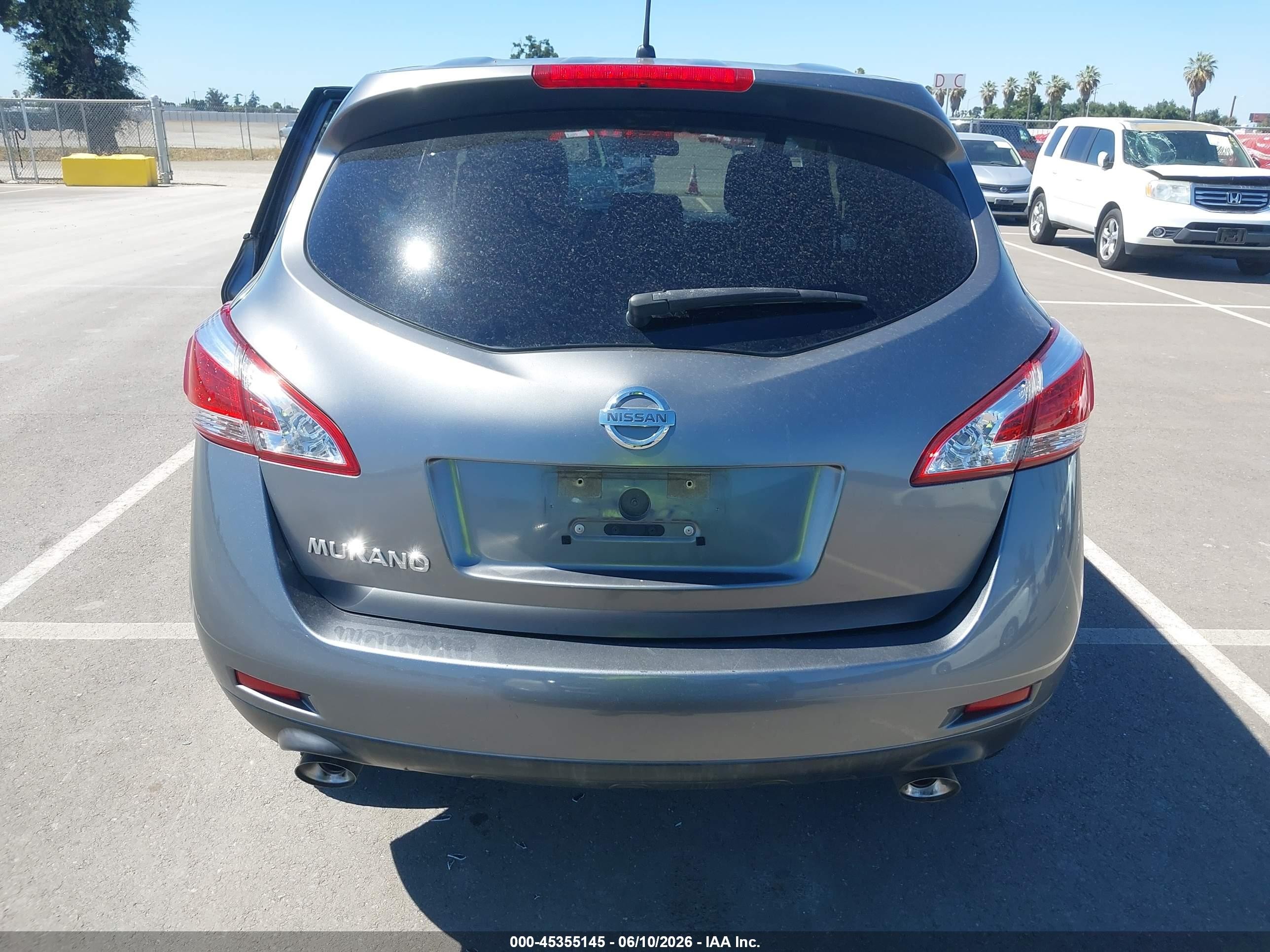 2014 Nissan Murano S Gray vin: JN8AZ1MU0EW404759