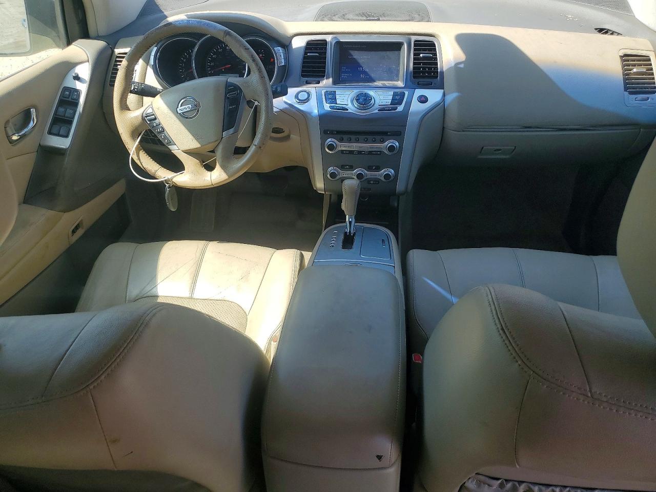2014 Nissan Murano Sl Brown vin: JN8AZ1MU0EW405832