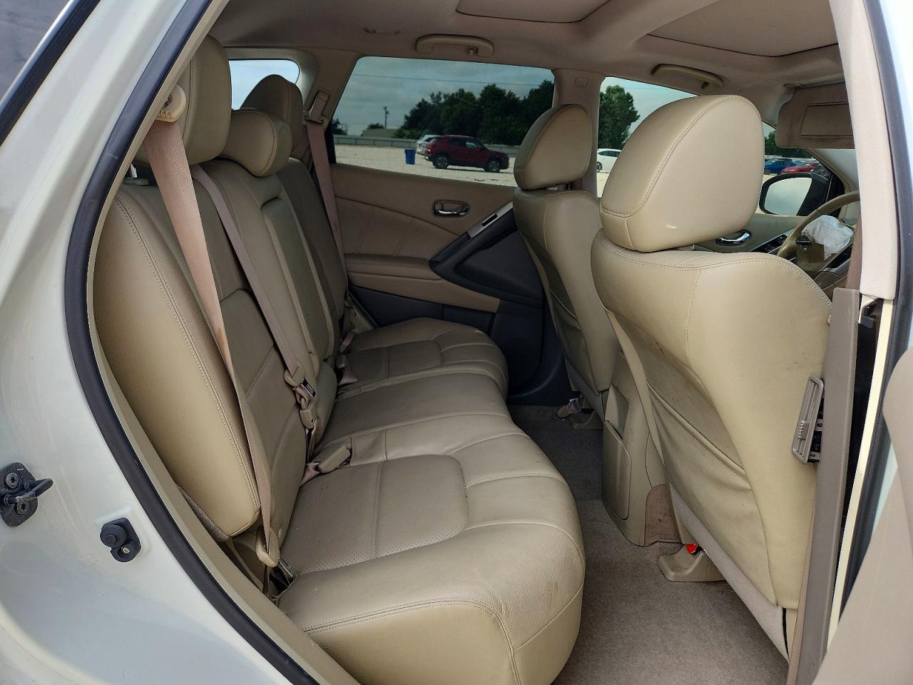 2014 Nissan Murano Sl White vin: JN8AZ1MU0EW409475