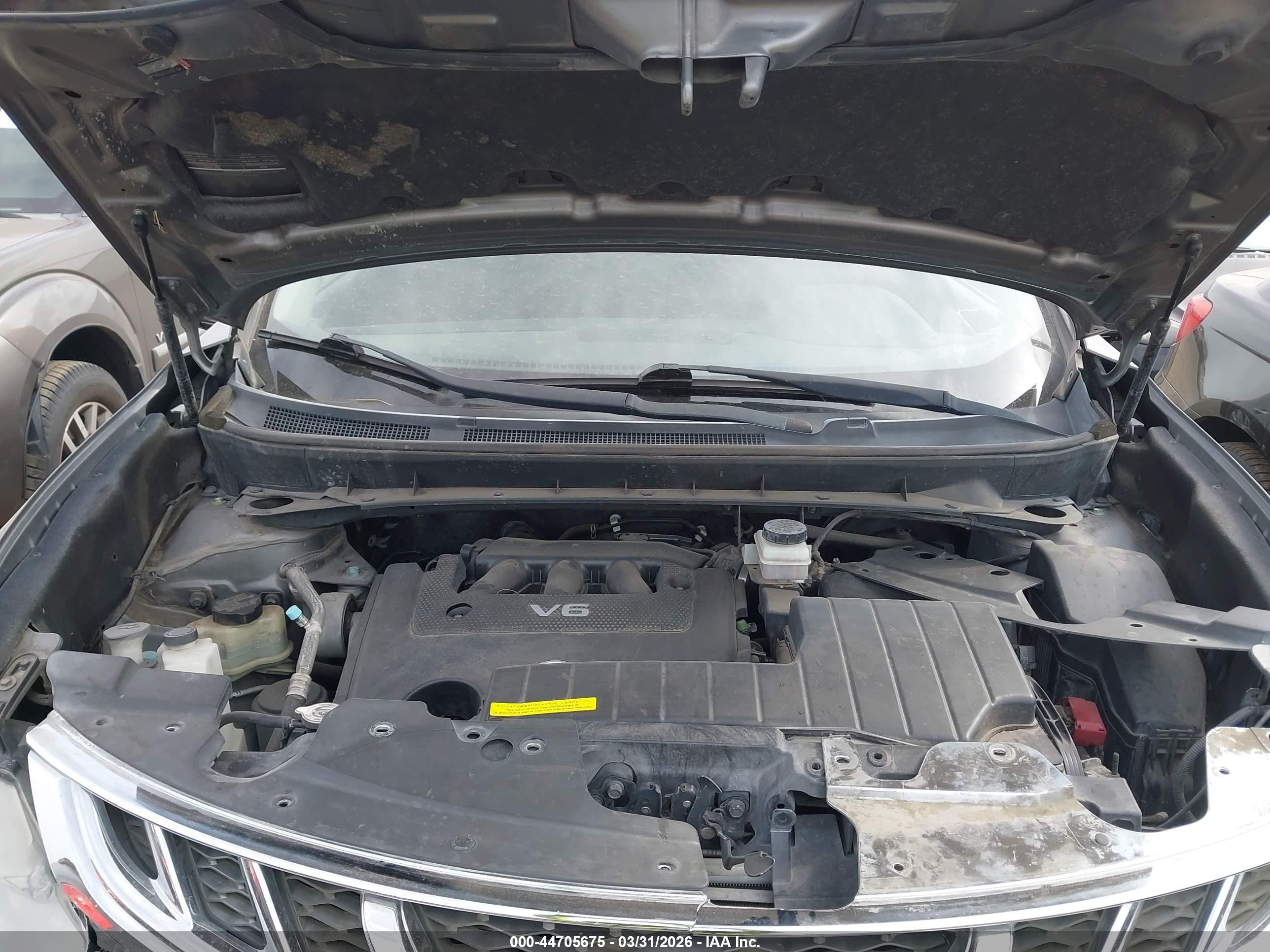 2014 Nissan Murano Sl Gray vin: JN8AZ1MU0EW415129