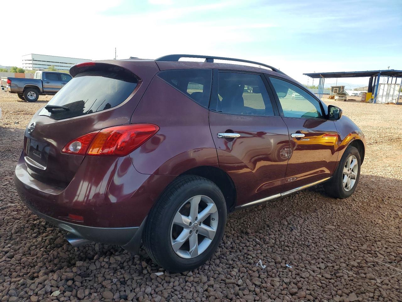 2010 Nissan Murano S Burgundy vin: JN8AZ1MU1AW002176
