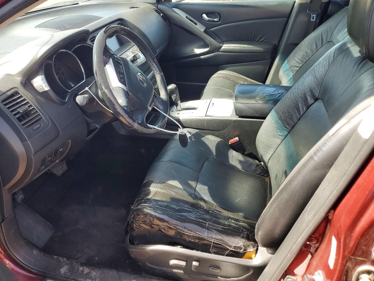 2010 Nissan Murano S Burgundy vin: JN8AZ1MU1AW002176