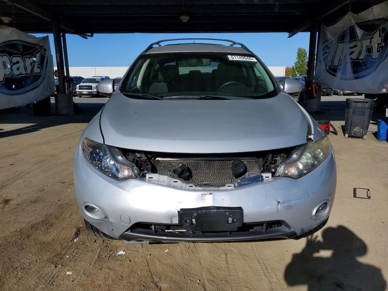 2010 Nissan Murano S Gray vin: JN8AZ1MU1AW008012