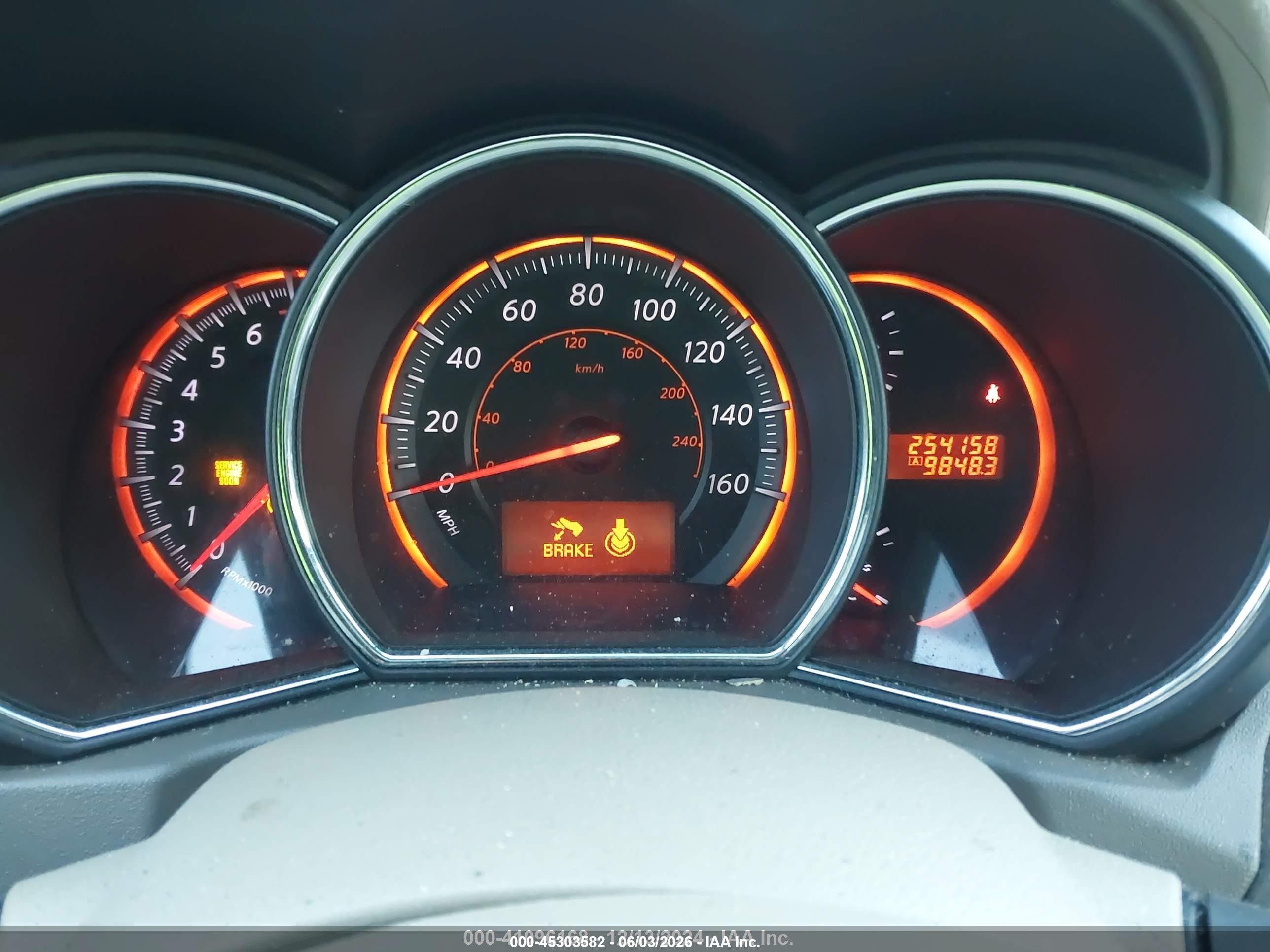2010 Nissan Murano Sl Black vin: JN8AZ1MU1AW015641