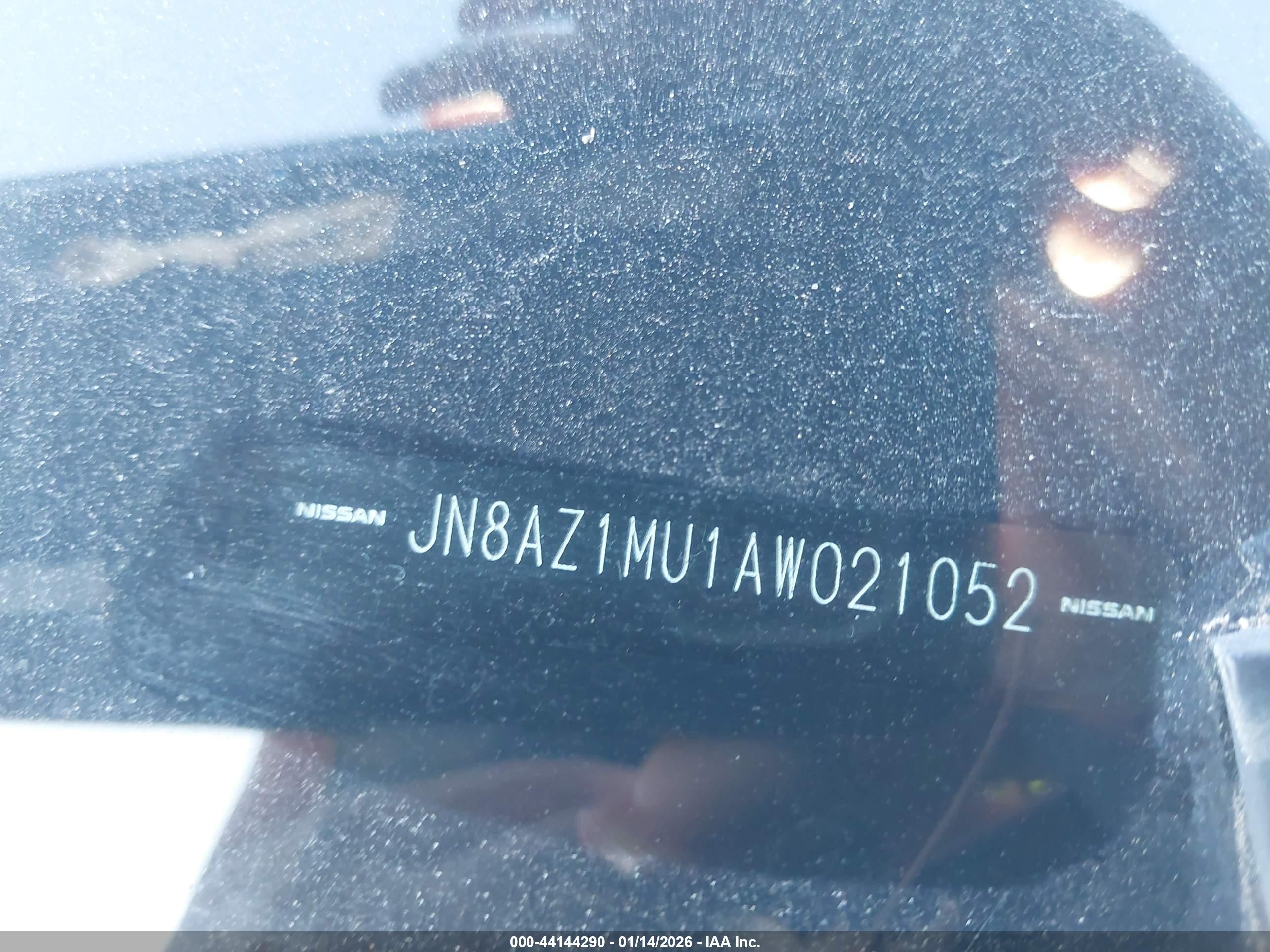 2010 Nissan Murano S Red vin: JN8AZ1MU1AW021052