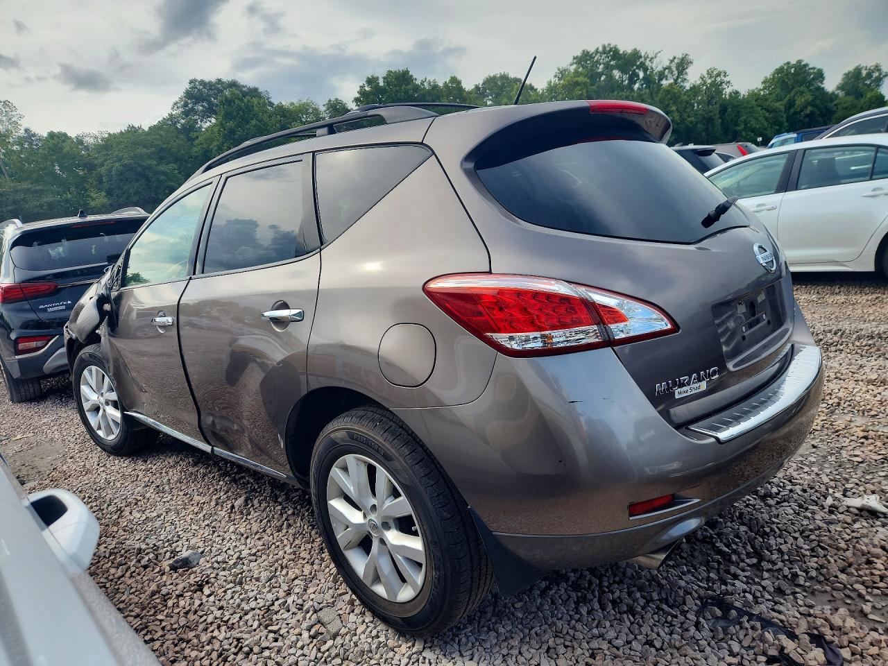2011 Nissan Murano S Gray vin: JN8AZ1MU1BW055753