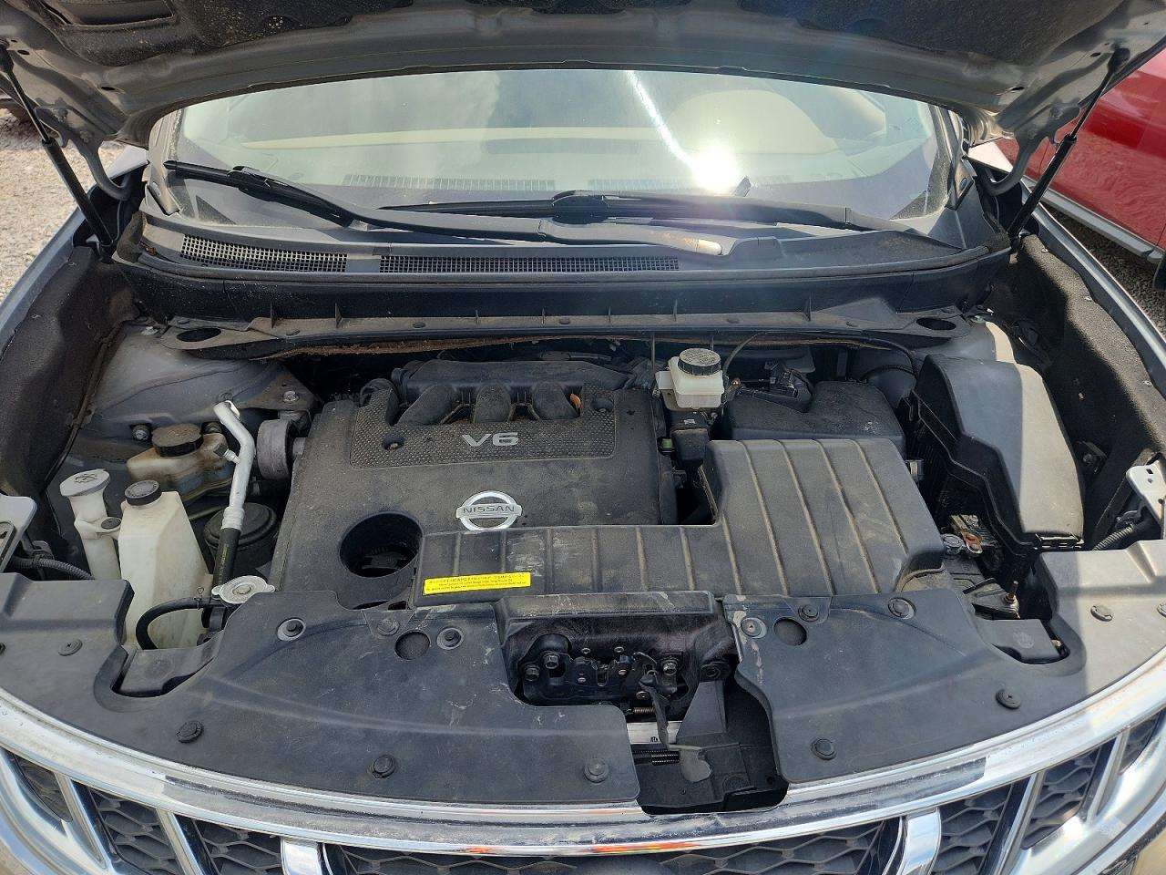 2011 Nissan Murano S Gray vin: JN8AZ1MU1BW055753
