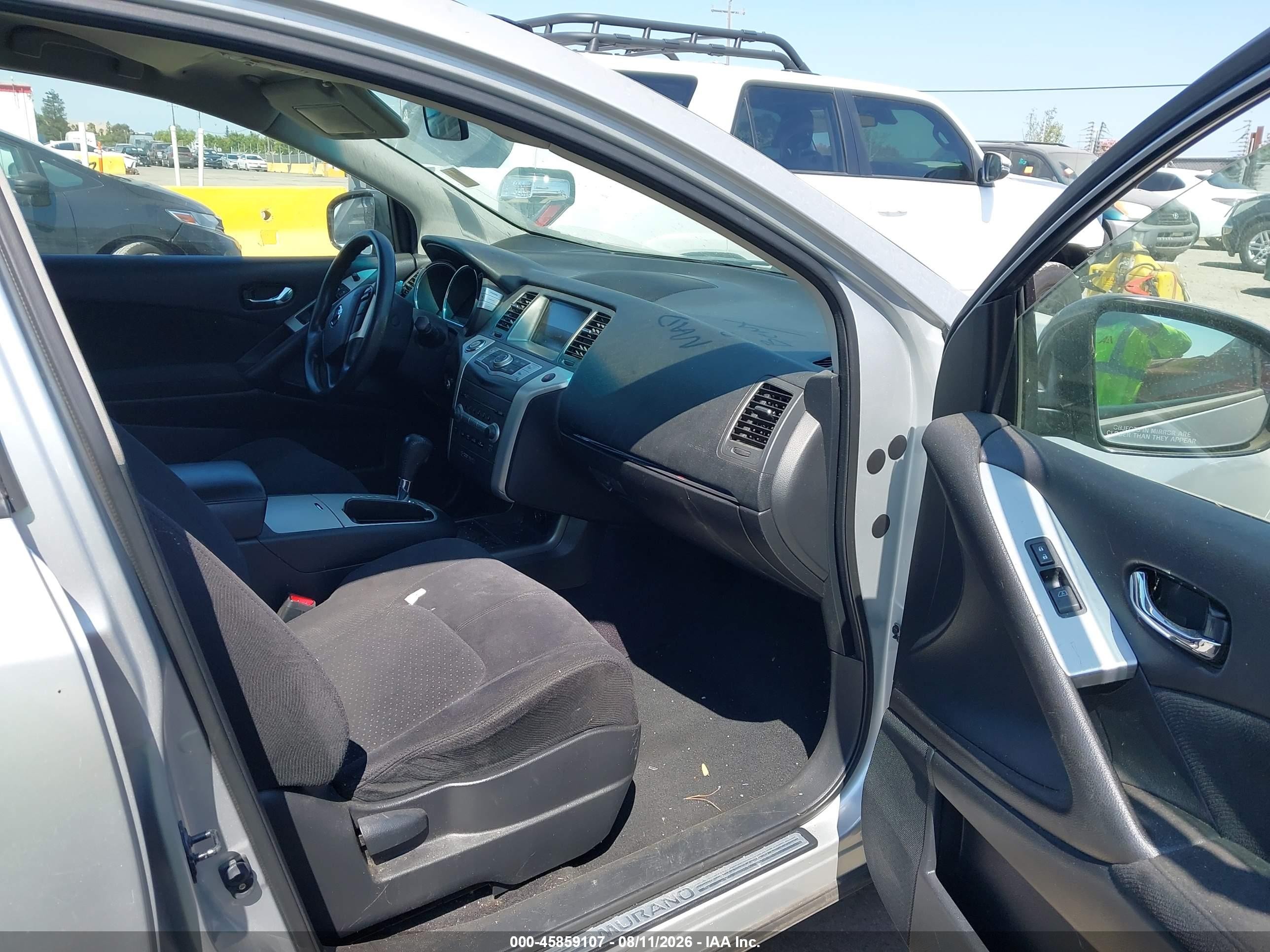 2011 Nissan Murano S Gray vin: JN8AZ1MU1BW059365
