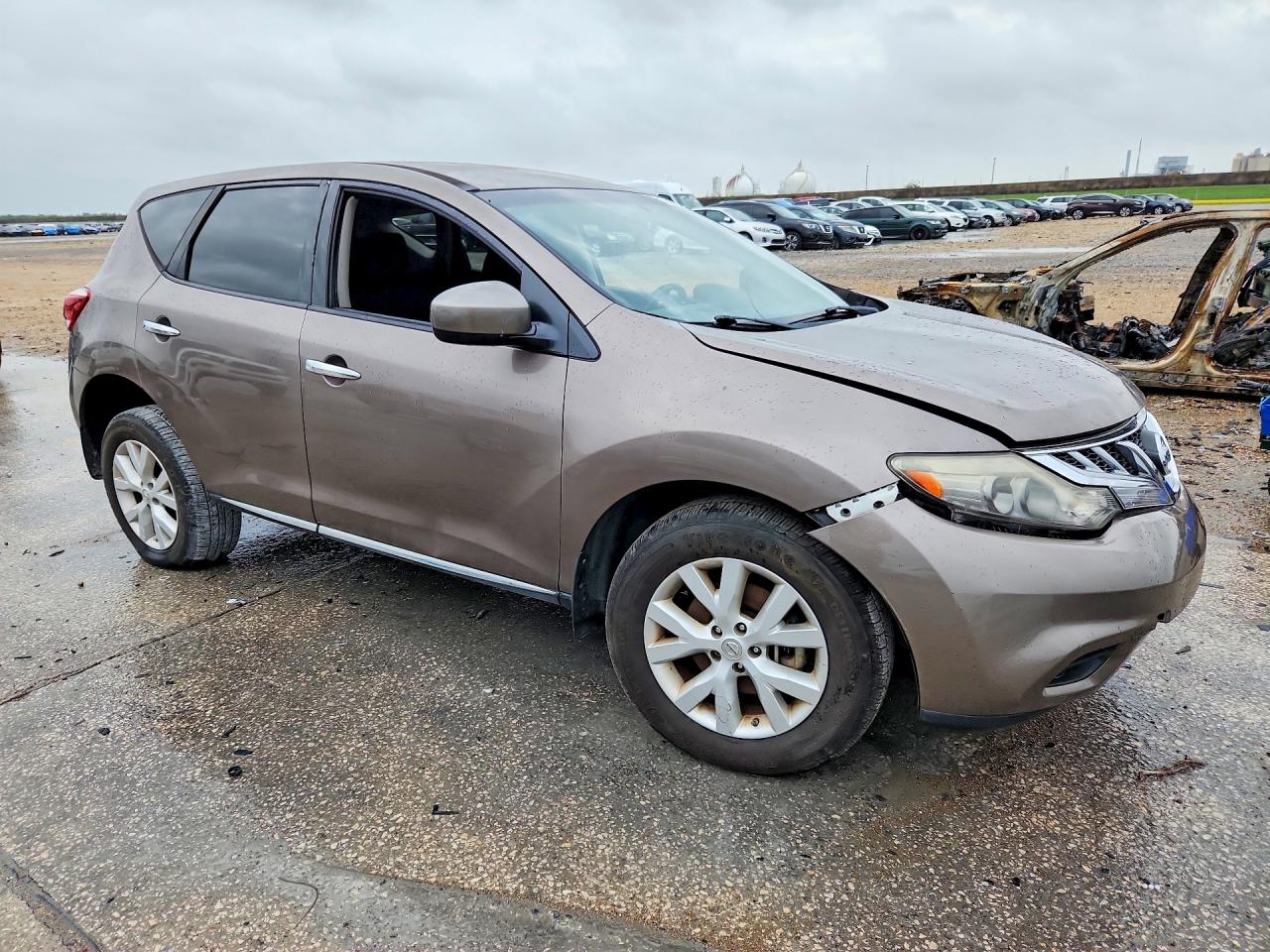 2011 Nissan Murano S Brown vin: JN8AZ1MU1BW063030