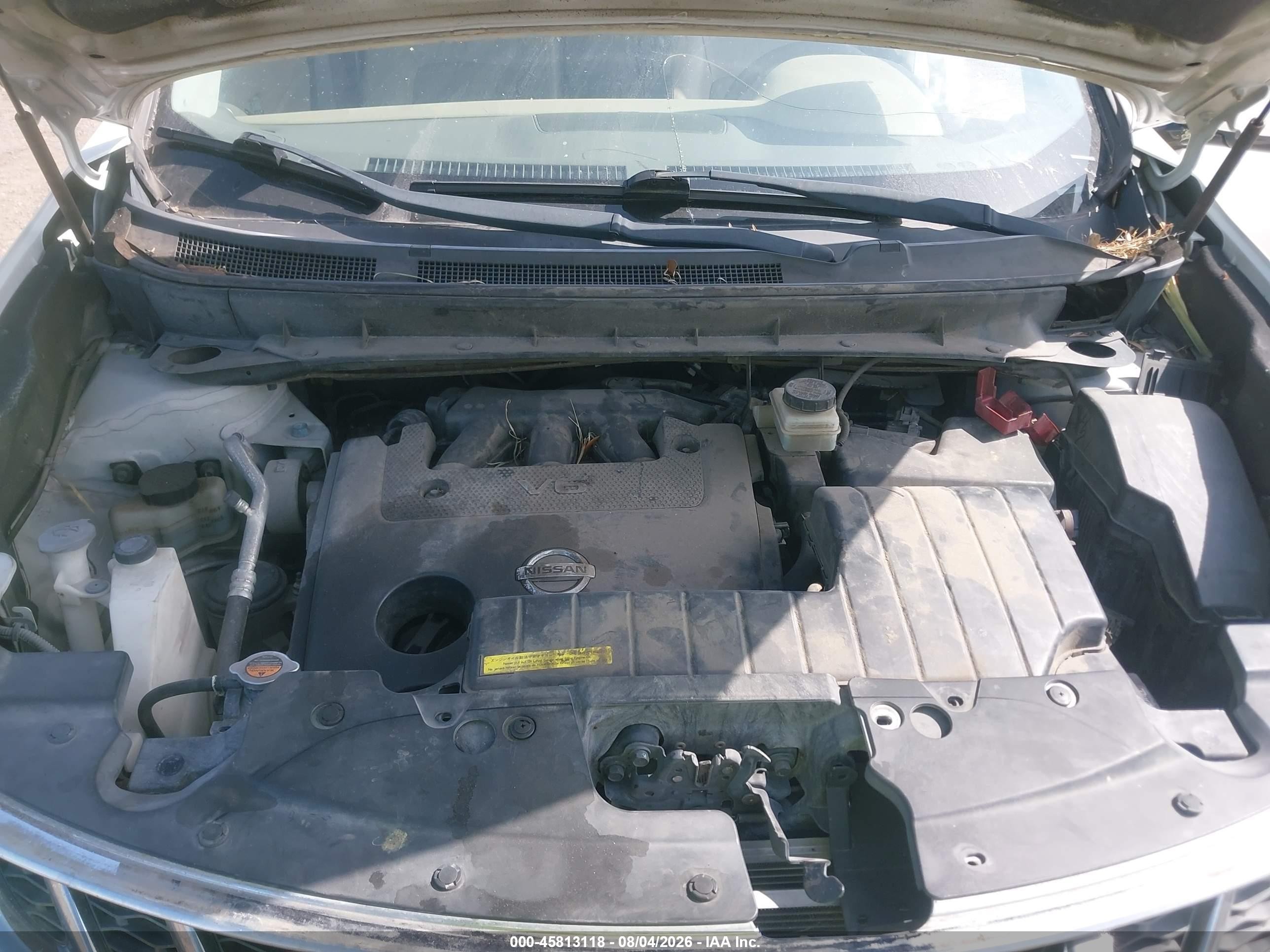 2012 Nissan Murano Sl White vin: JN8AZ1MU1CW107285