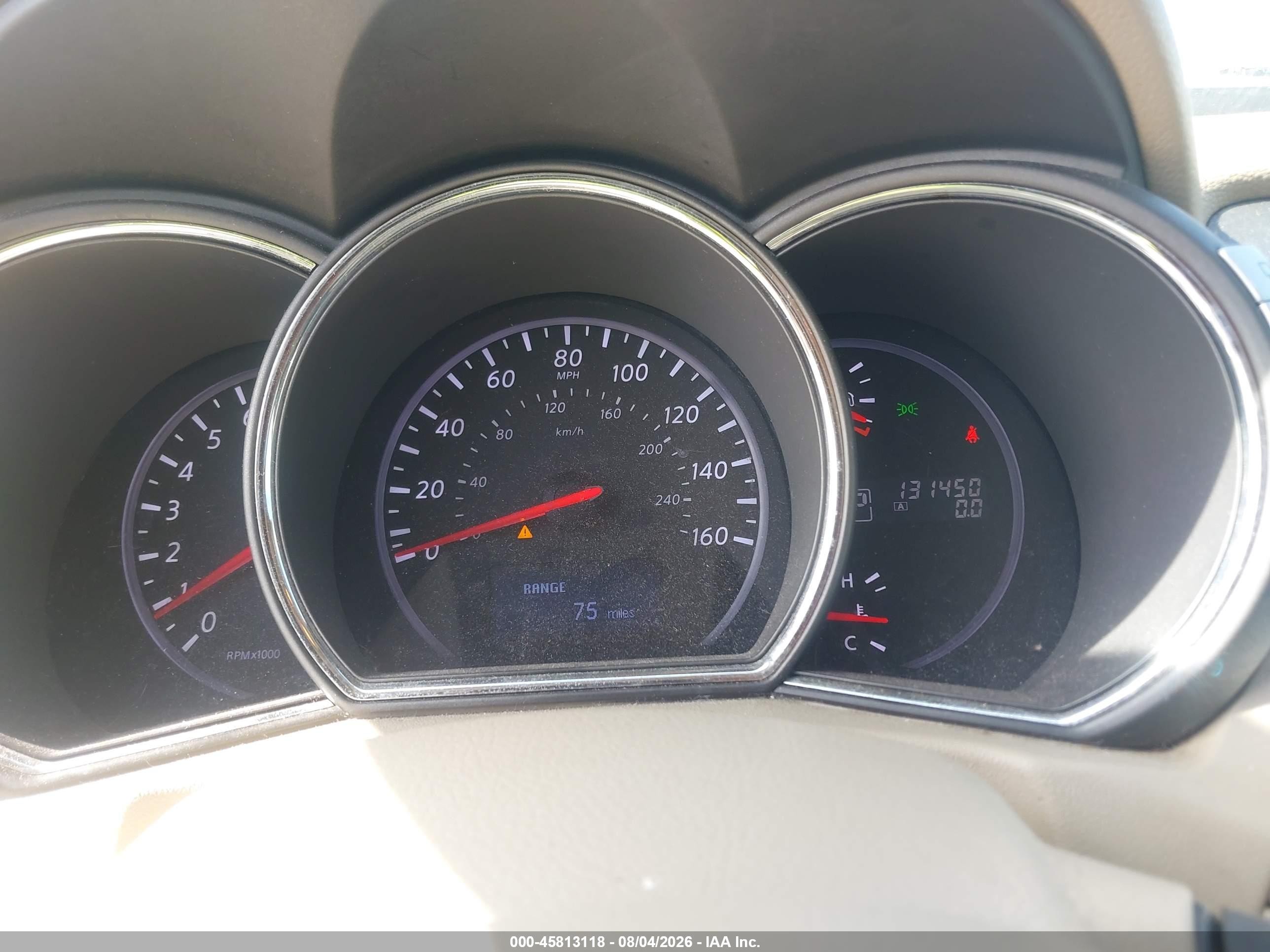 2012 Nissan Murano Sl White vin: JN8AZ1MU1CW107285