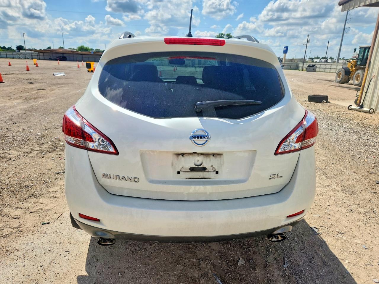 2012 Nissan Murano S White vin: JN8AZ1MU1CW116035