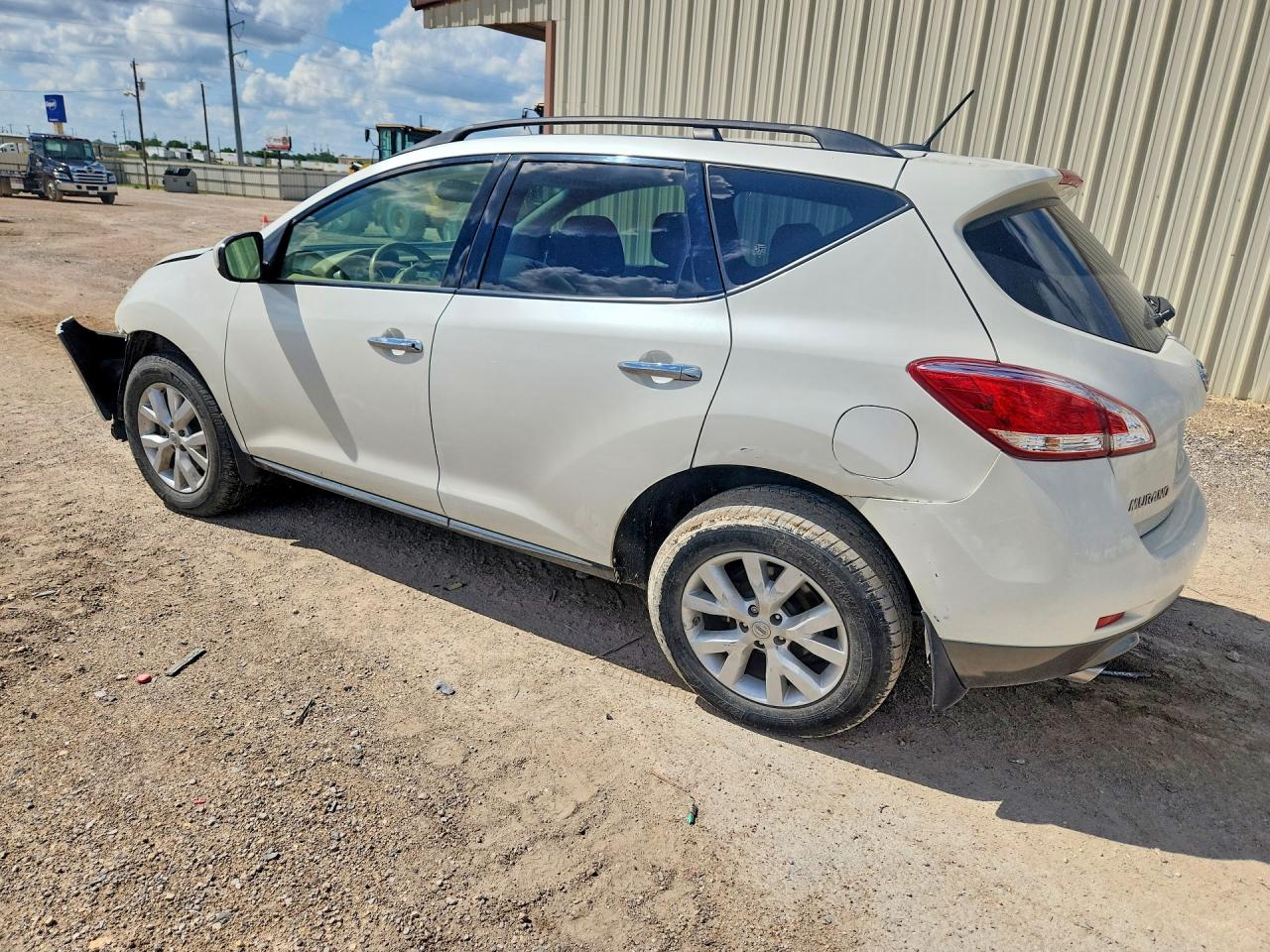 2012 Nissan Murano S White vin: JN8AZ1MU1CW116035