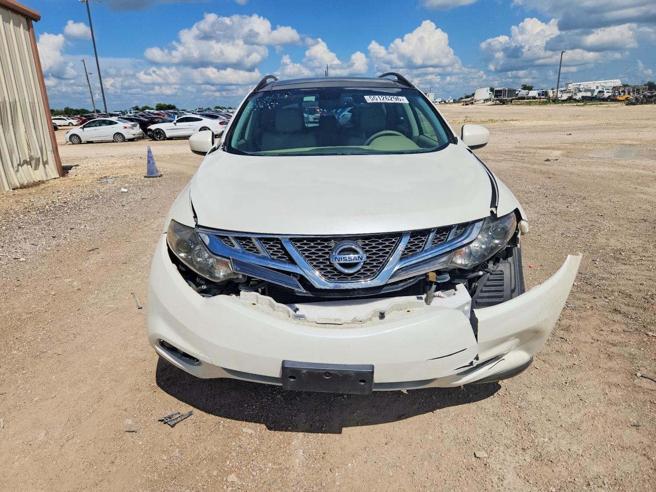 2012 Nissan Murano S White vin: JN8AZ1MU1CW116035