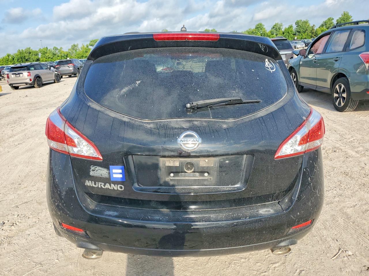 2012 Nissan Murano S Черный vin: JN8AZ1MU1CW122255
