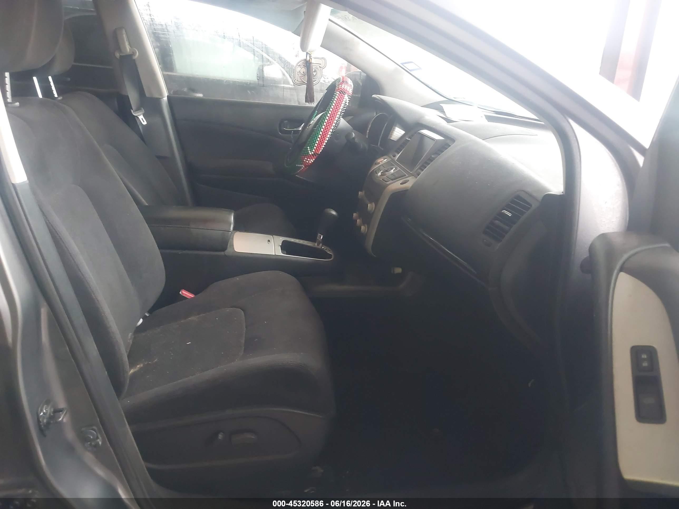 2014 Nissan Murano Sv Gray vin: JN8AZ1MU1EW405693