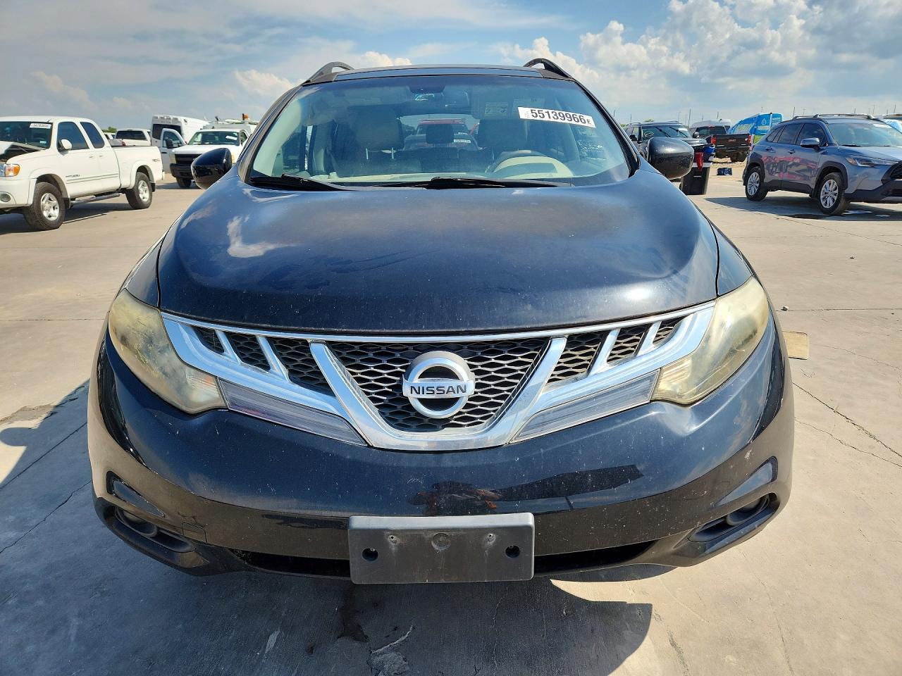 2014 Nissan Murano Sl Black vin: JN8AZ1MU1EW418914