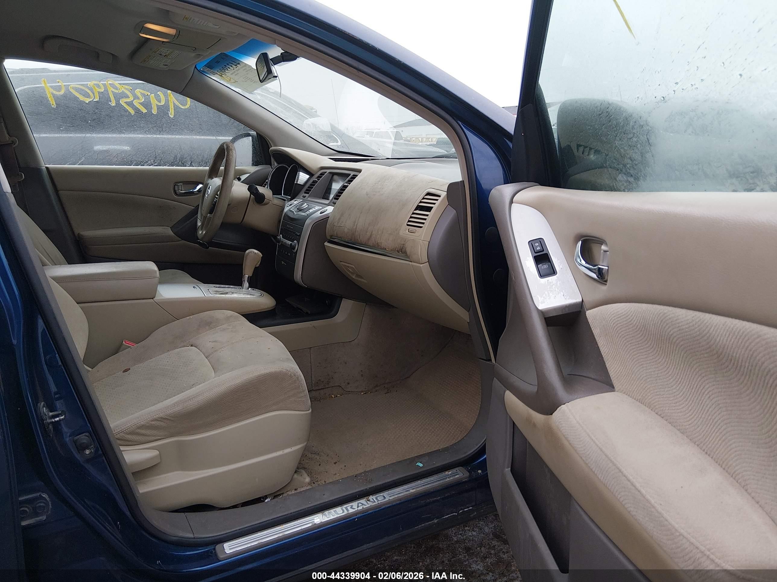 2010 Nissan Murano S Blue vin: JN8AZ1MU2AW001571