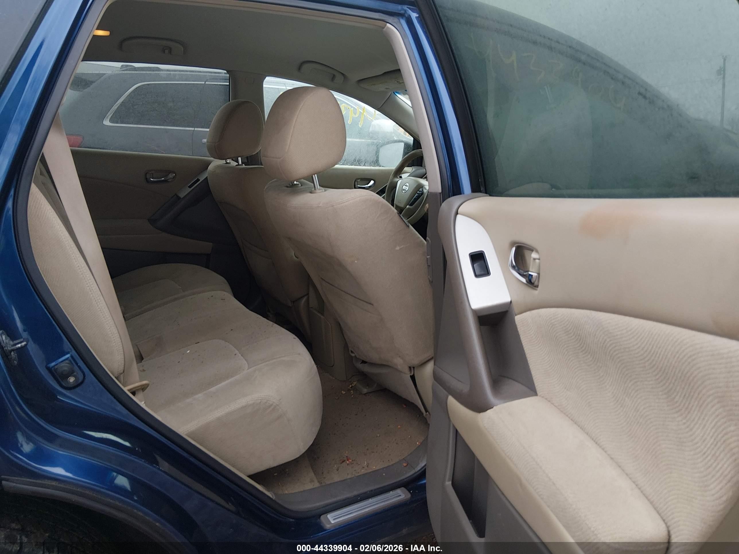 2010 Nissan Murano S Blue vin: JN8AZ1MU2AW001571