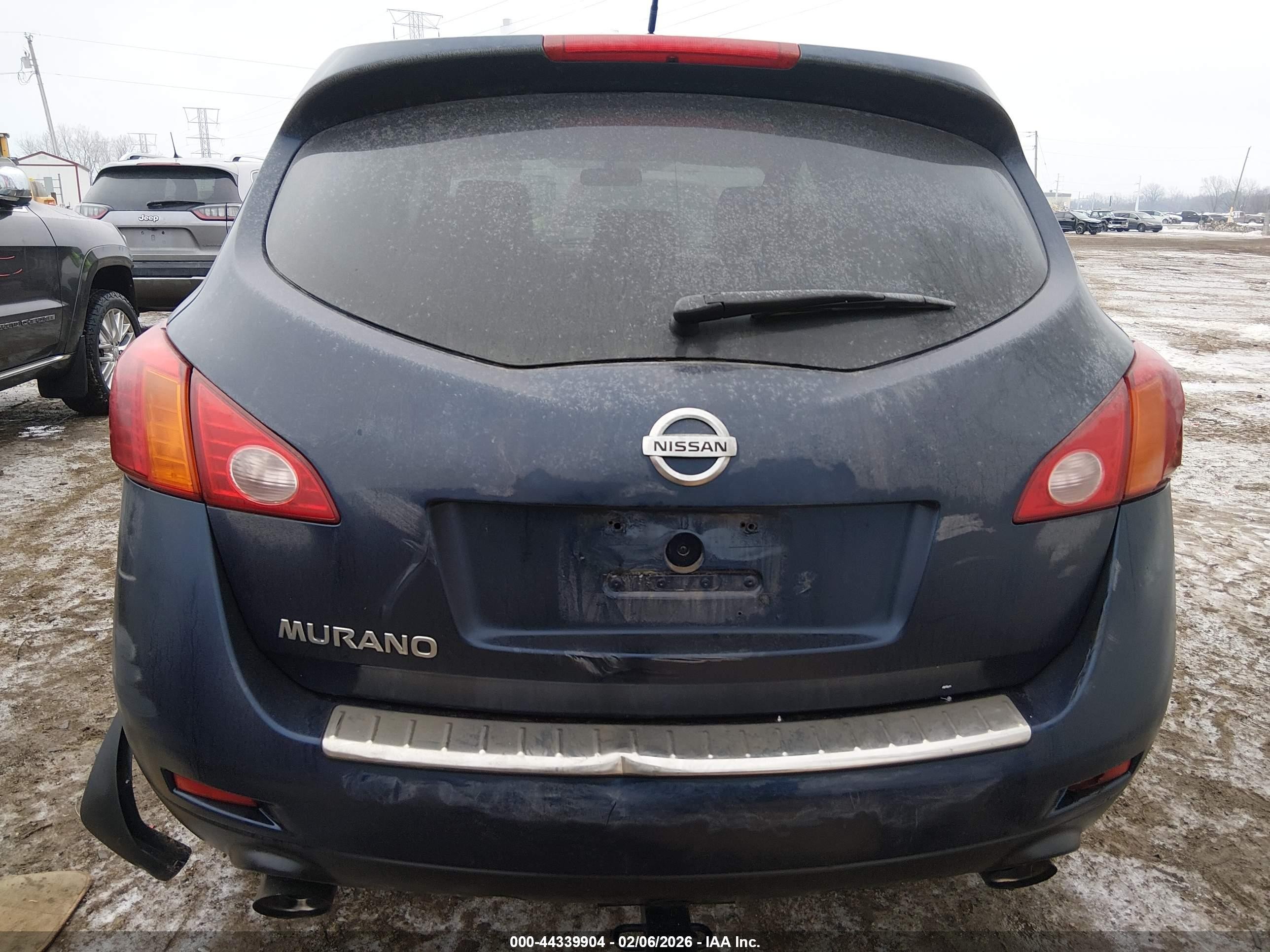 2010 Nissan Murano S Blue vin: JN8AZ1MU2AW001571