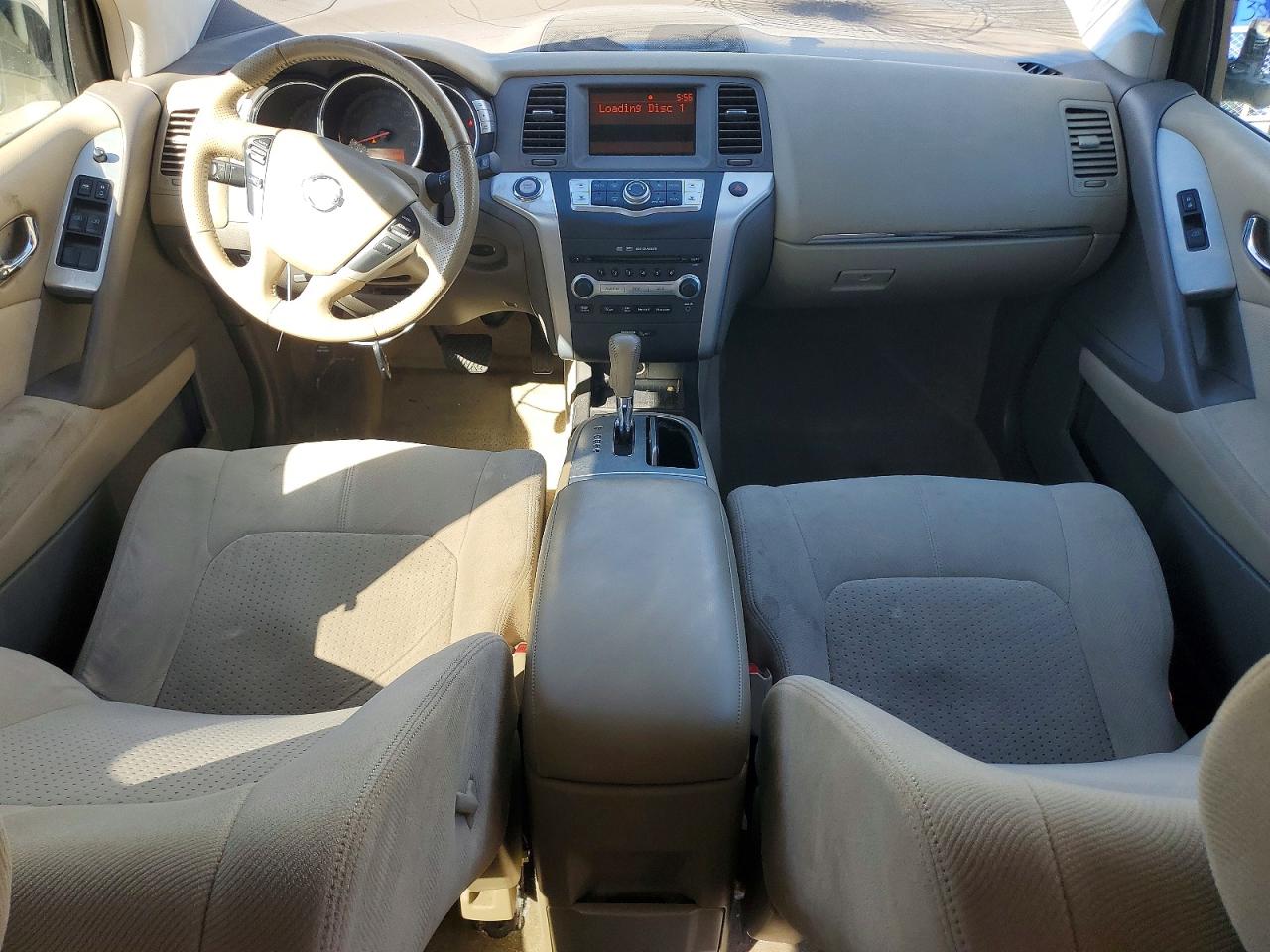 2010 Nissan Murano S White vin: JN8AZ1MU2AW008116