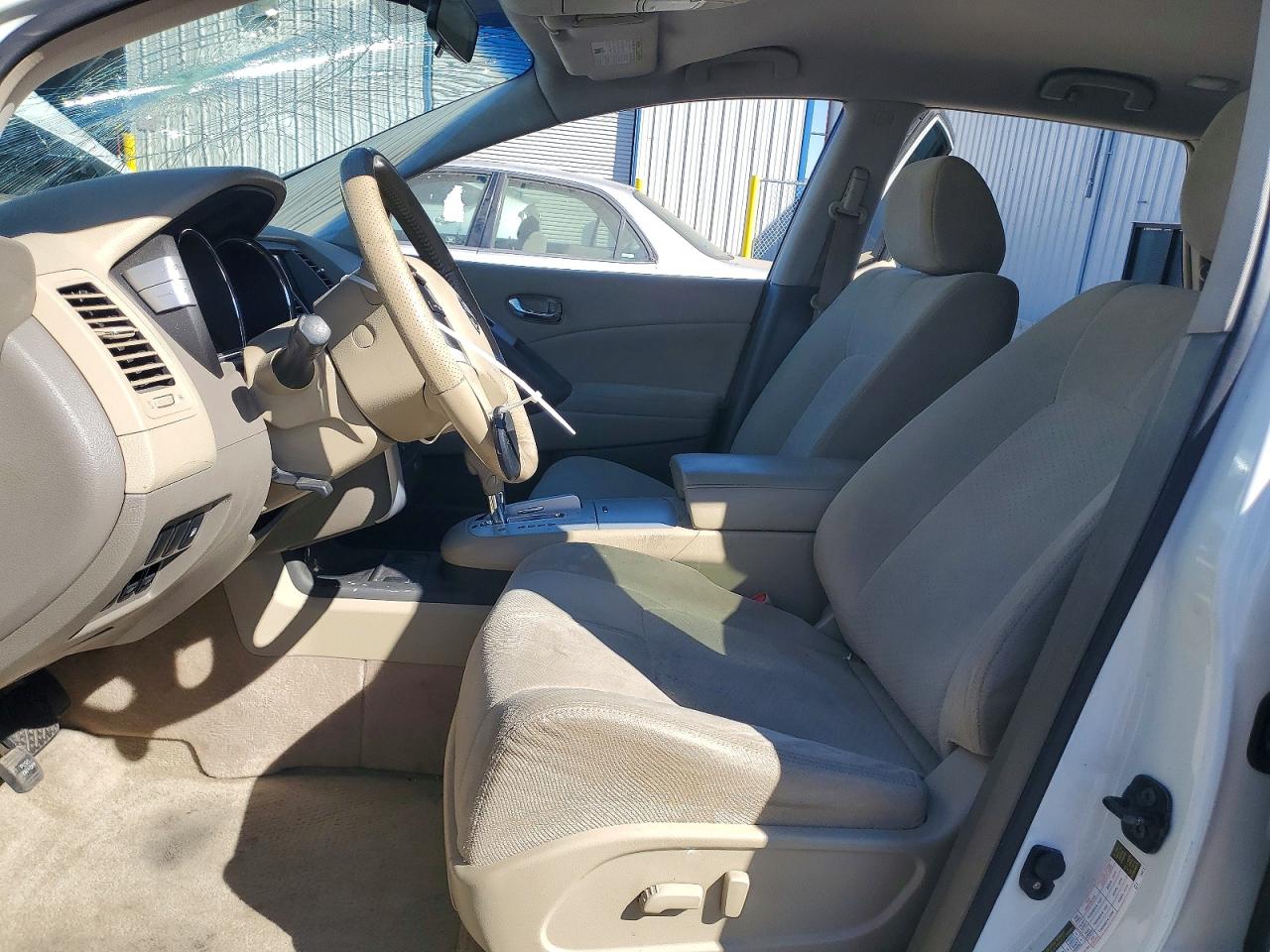 2010 Nissan Murano S White vin: JN8AZ1MU2AW008116
