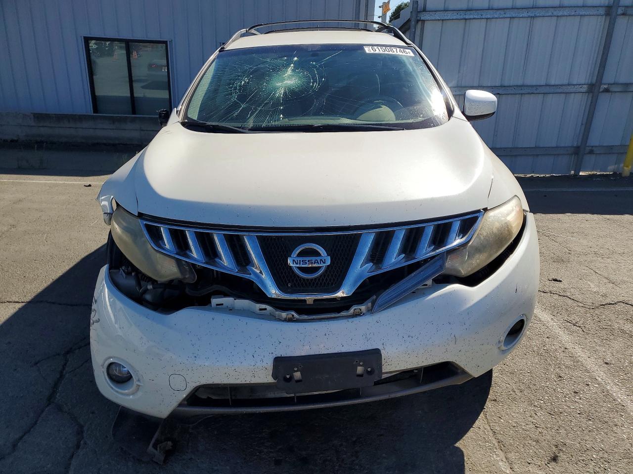 2010 Nissan Murano S White vin: JN8AZ1MU2AW008116