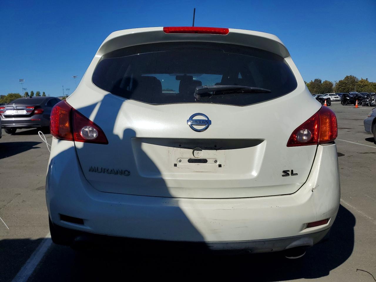 2010 Nissan Murano S White vin: JN8AZ1MU2AW008116