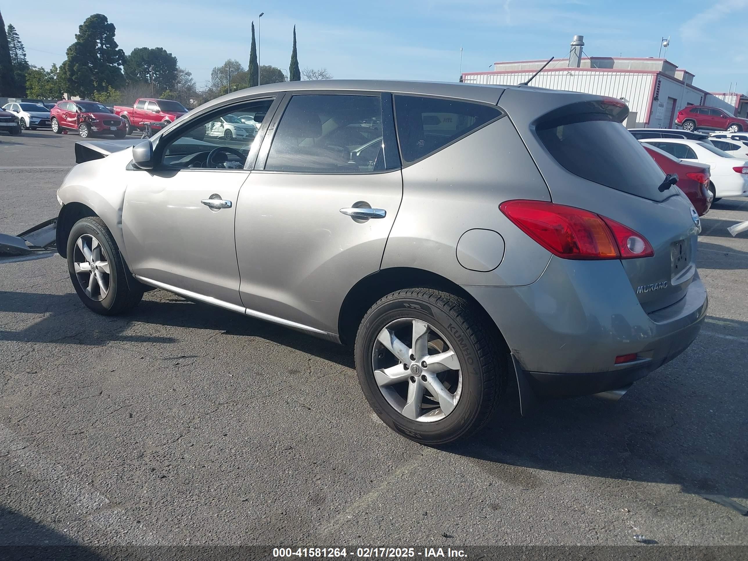 2010 Nissan Murano S Gray vin: JN8AZ1MU2AW009315