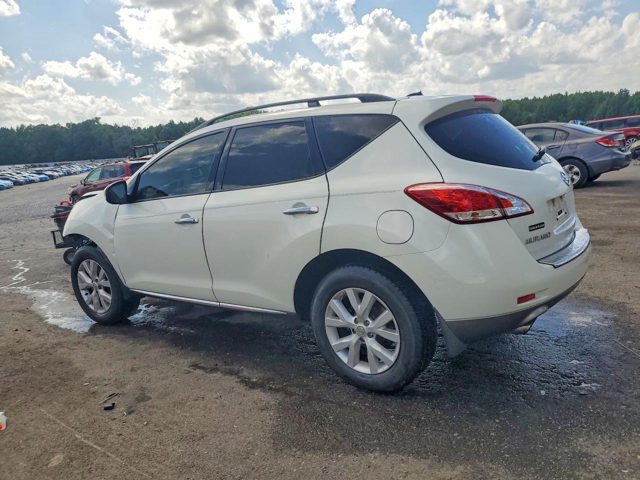 2011 Nissan Murano S Белый vin: JN8AZ1MU2BW052067
