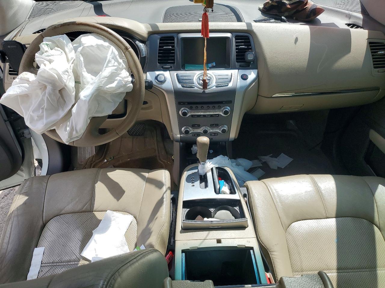 2011 Nissan Murano S Белый vin: JN8AZ1MU2BW052067